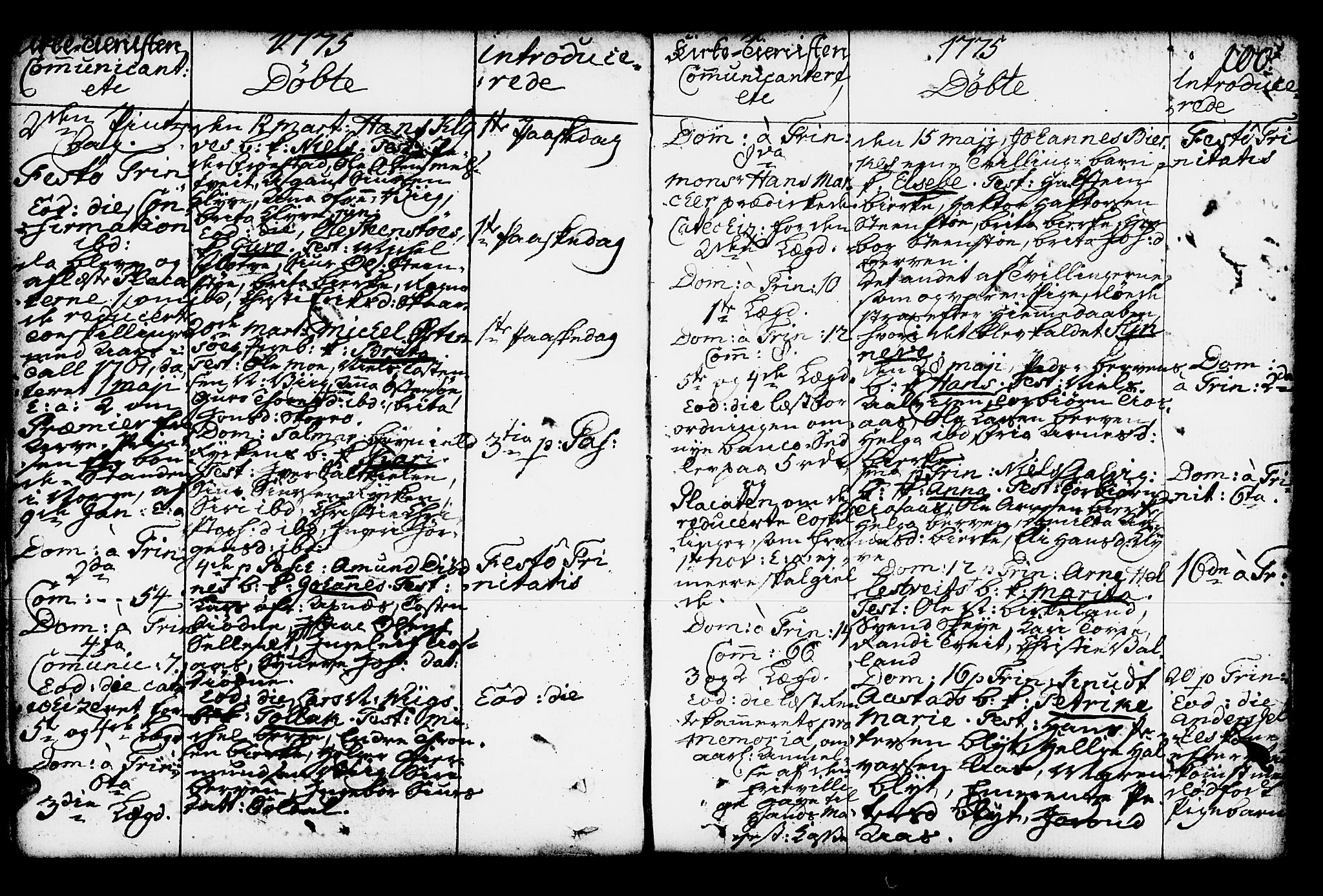 Kvam sokneprestembete, AV/SAB-A-76201/H/Haa: Parish register (official) no. A 4, 1743-1795, p. 100