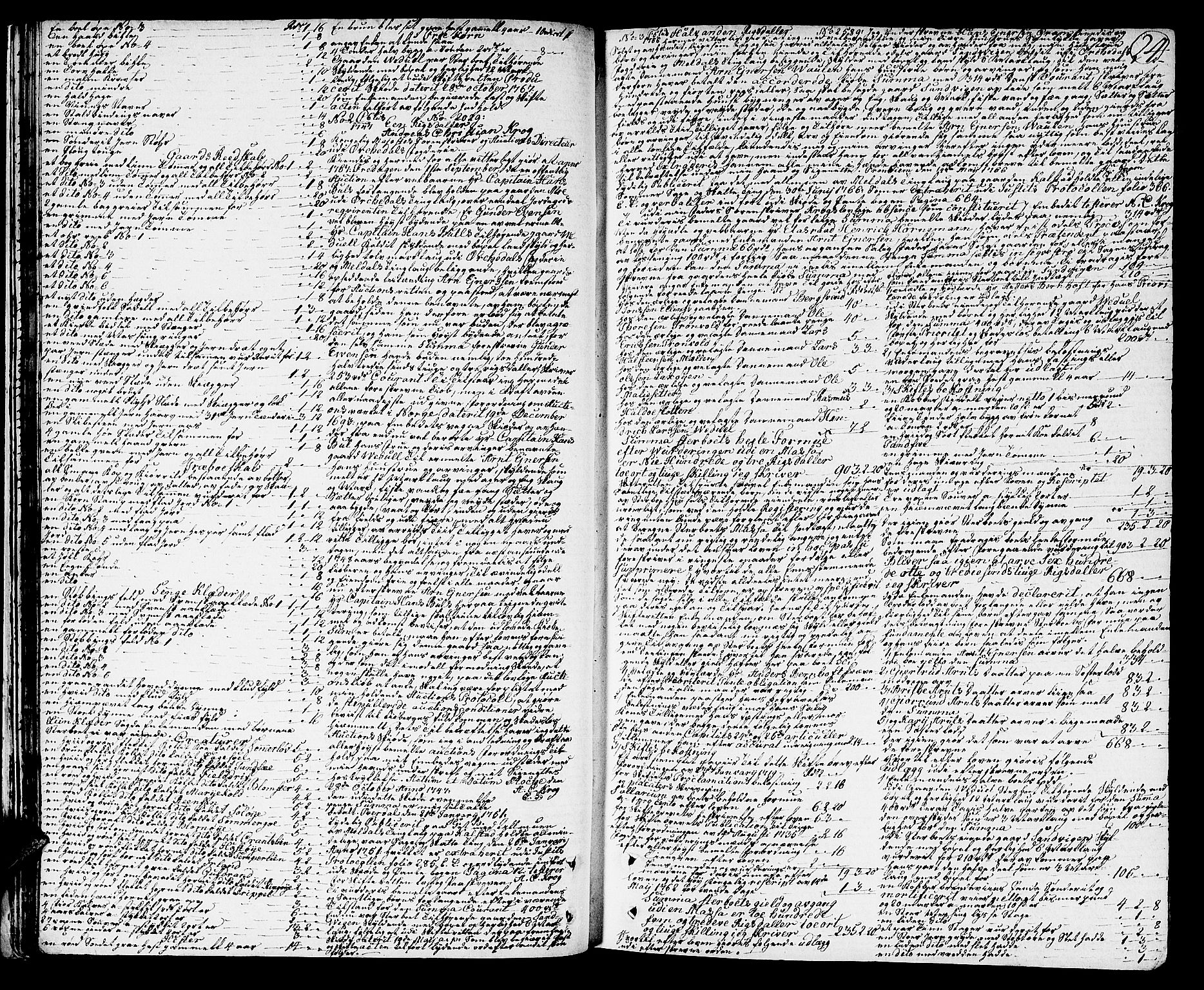 Orkdal sorenskriveri, SAT/A-4169/1/3/3Aa/L0007: Skifteprotokoller, 1767-1782, p. 23b-24a