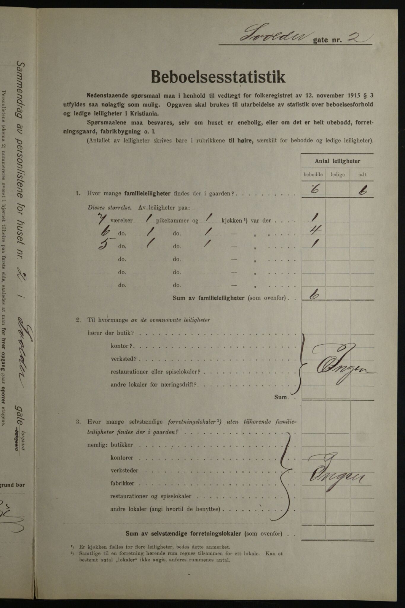 OBA, Municipal Census 1923 for Kristiania, 1923, p. 117638