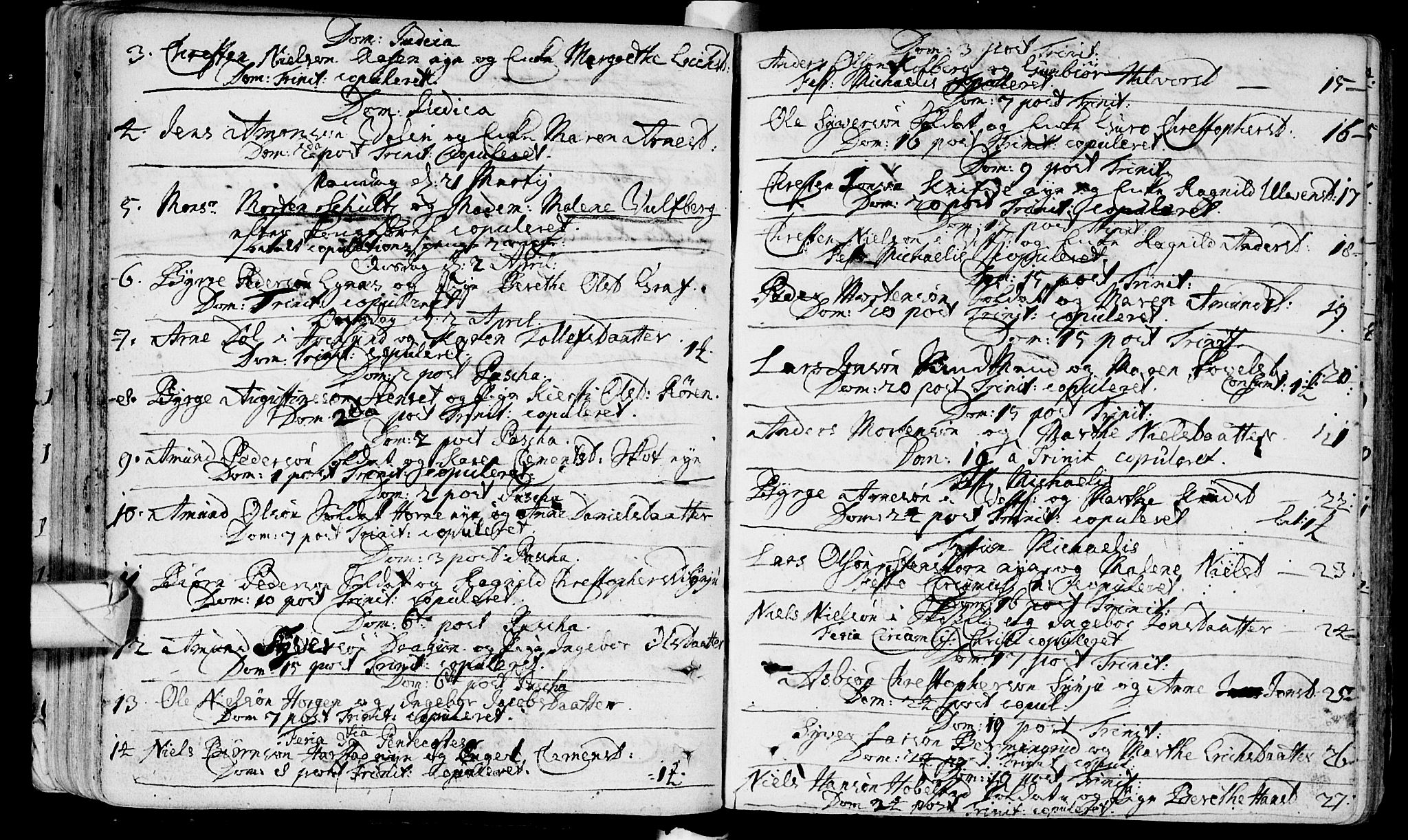 Eiker kirkebøker, AV/SAKO-A-4/F/Fa/L0005: Parish register (official) no. I 5 /1, 1705-1759