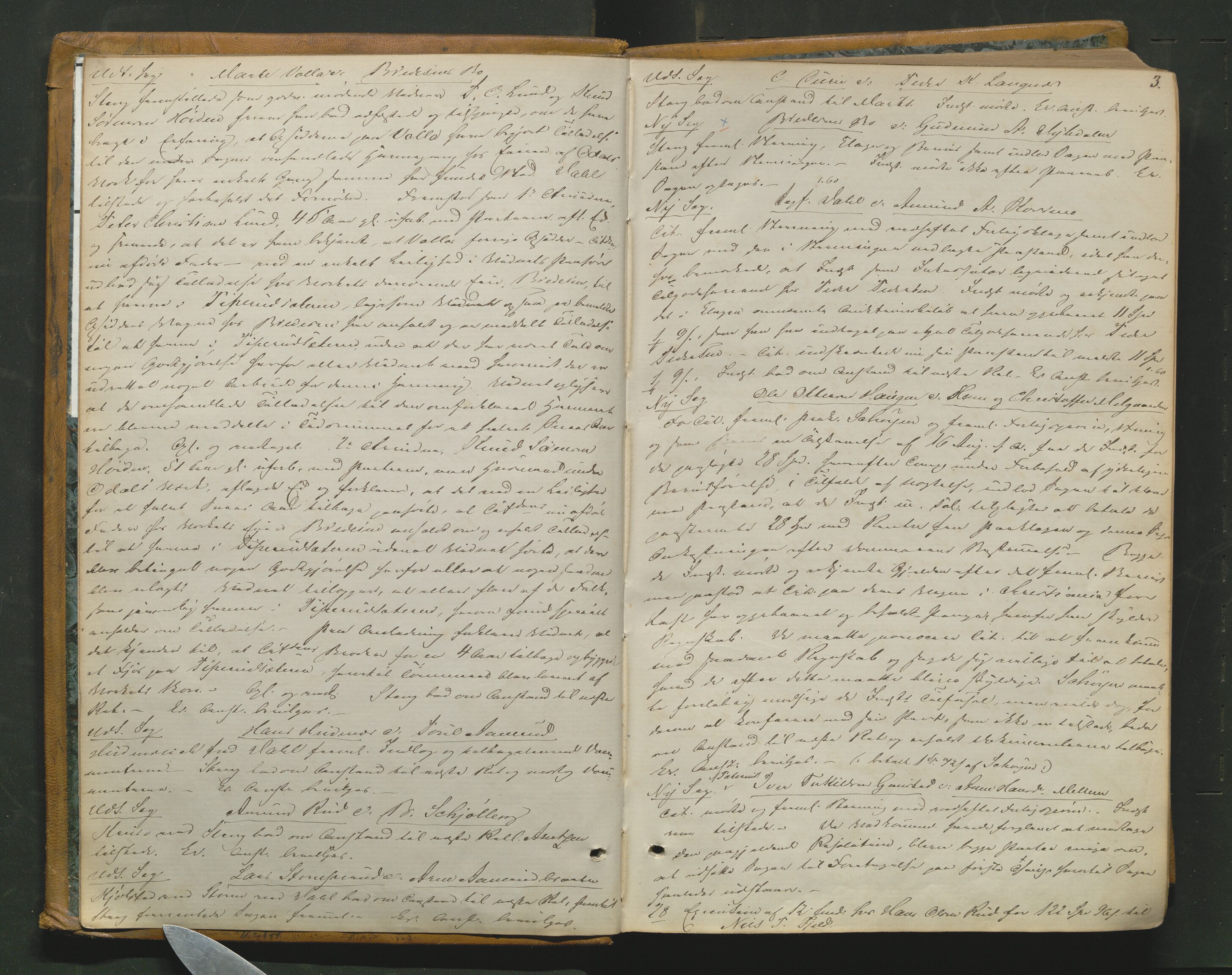 Vinger og Odal sorenskriveri, AV/SAH-TING-022/G/Gb/Gbb/L0006: Tingbok - Odal, 1867-1872, p. 2b-3a