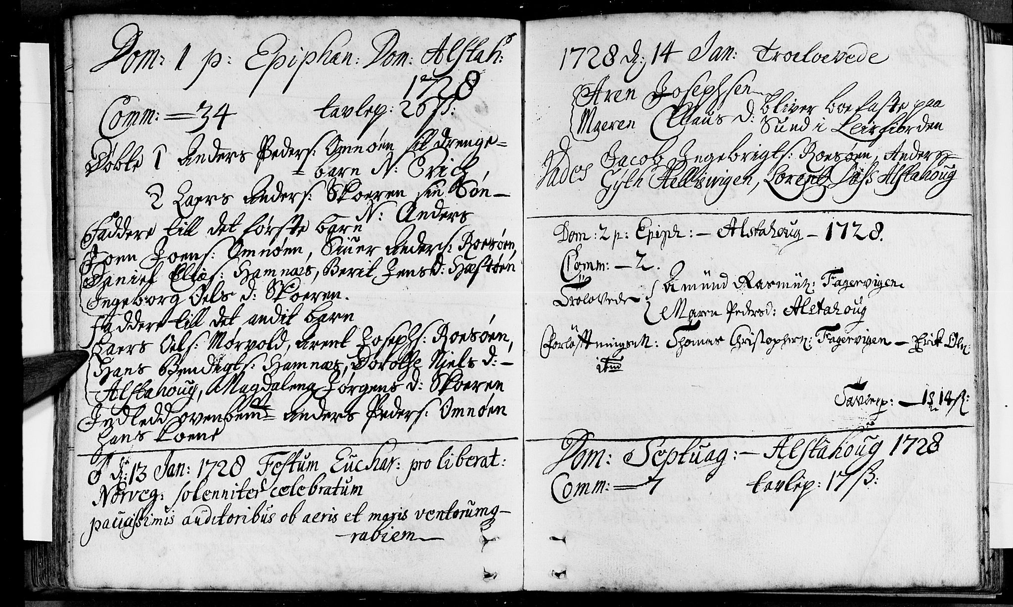 Ministerialprotokoller, klokkerbøker og fødselsregistre - Nordland, AV/SAT-A-1459/830/L0432: Parish register (official) no. 830A01, 1714-1737