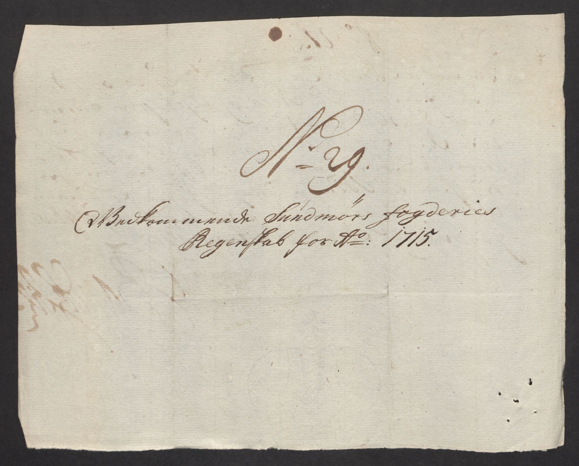 Rentekammeret inntil 1814, Reviderte regnskaper, Fogderegnskap, AV/RA-EA-4092/R54/L3567: Fogderegnskap Sunnmøre, 1715, p. 220