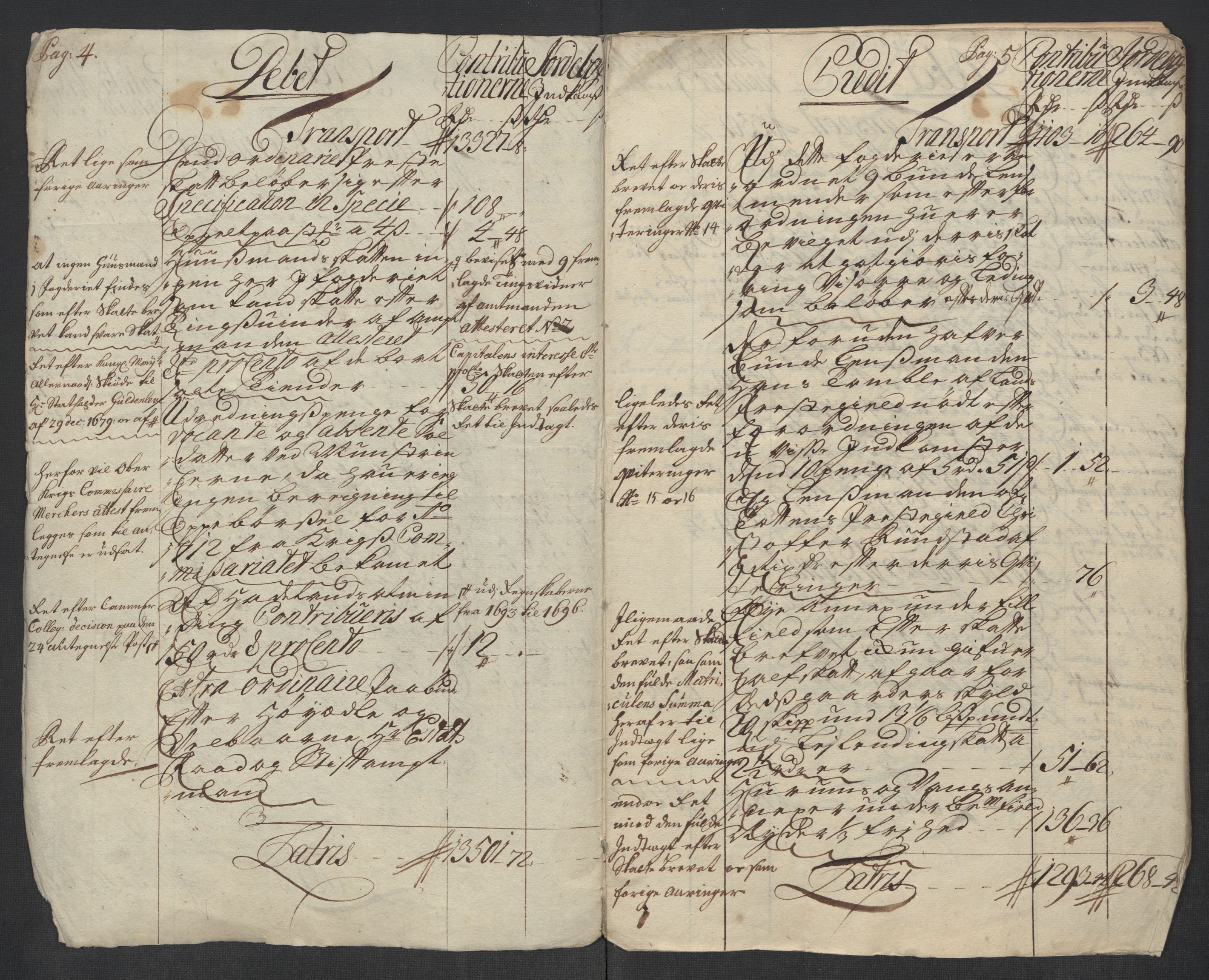 Rentekammeret inntil 1814, Reviderte regnskaper, Fogderegnskap, AV/RA-EA-4092/R18/L1309: Fogderegnskap Hadeland, Toten og Valdres, 1712, p. 5