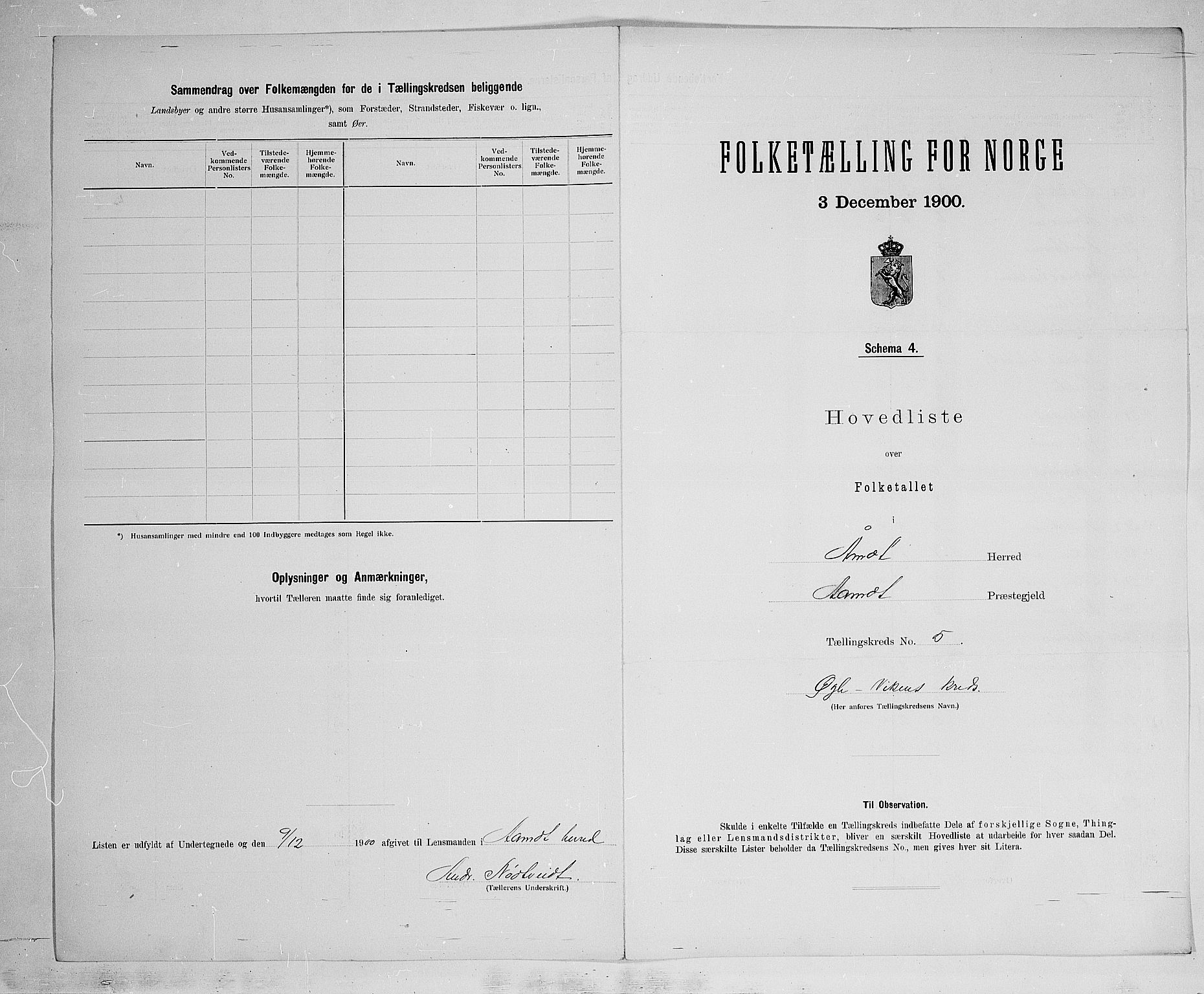 SAH, 1900 census for Åmot, 1900, p. 29