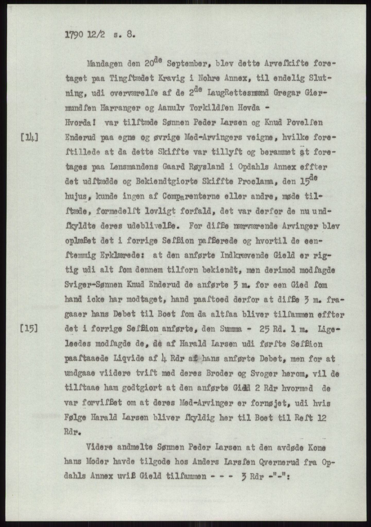 Samlinger til kildeutgivelse, Diplomavskriftsamlingen, AV/RA-EA-4053/H/Ha, p. 955