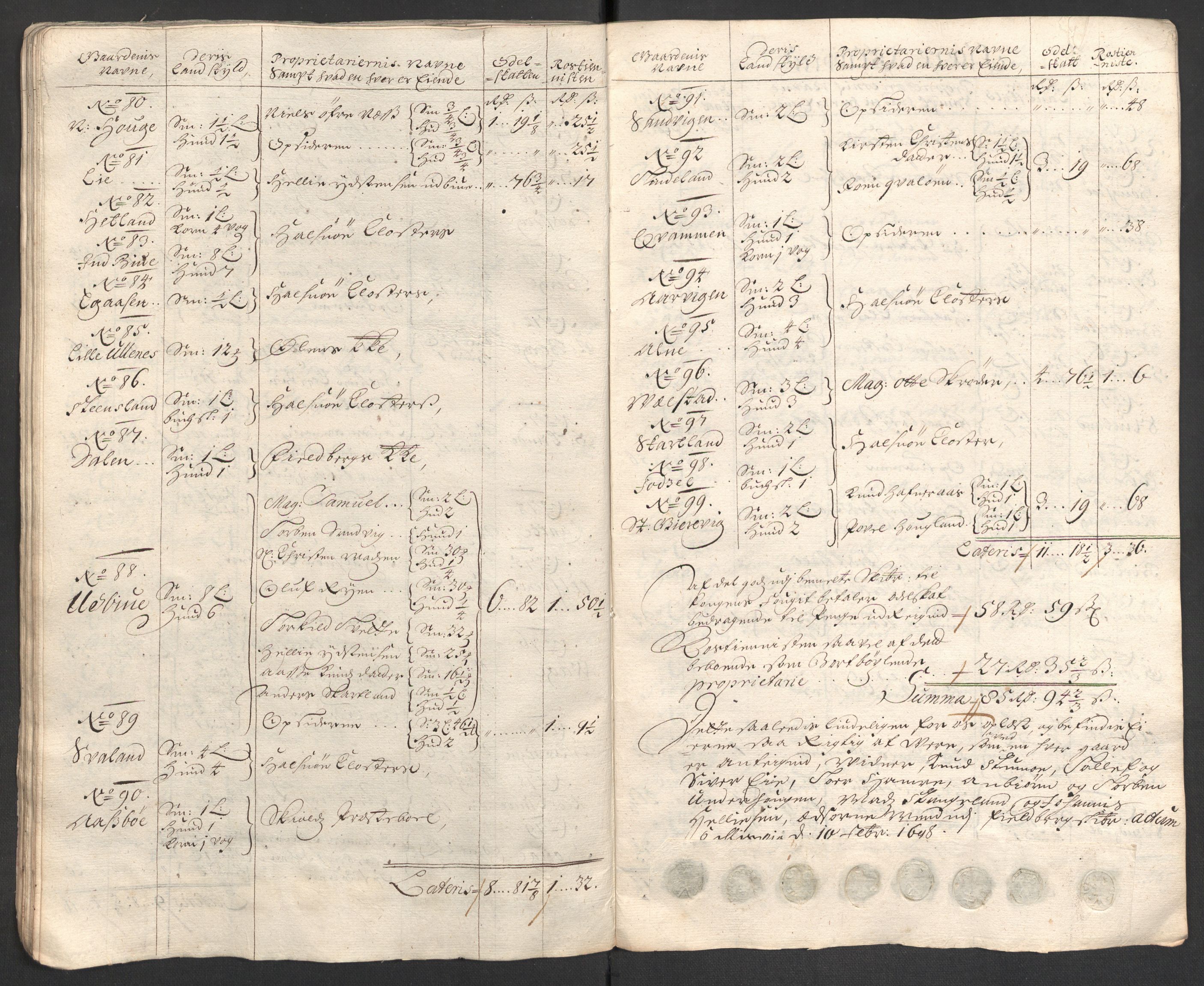 Rentekammeret inntil 1814, Reviderte regnskaper, Fogderegnskap, AV/RA-EA-4092/R48/L2977: Fogderegnskap Sunnhordland og Hardanger, 1697-1698, p. 76