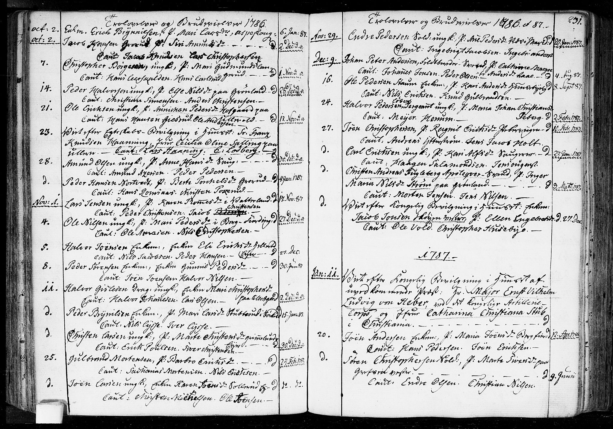 Aker prestekontor kirkebøker, SAO/A-10861/F/L0010: Parish register (official) no. 10, 1786-1809, p. 231