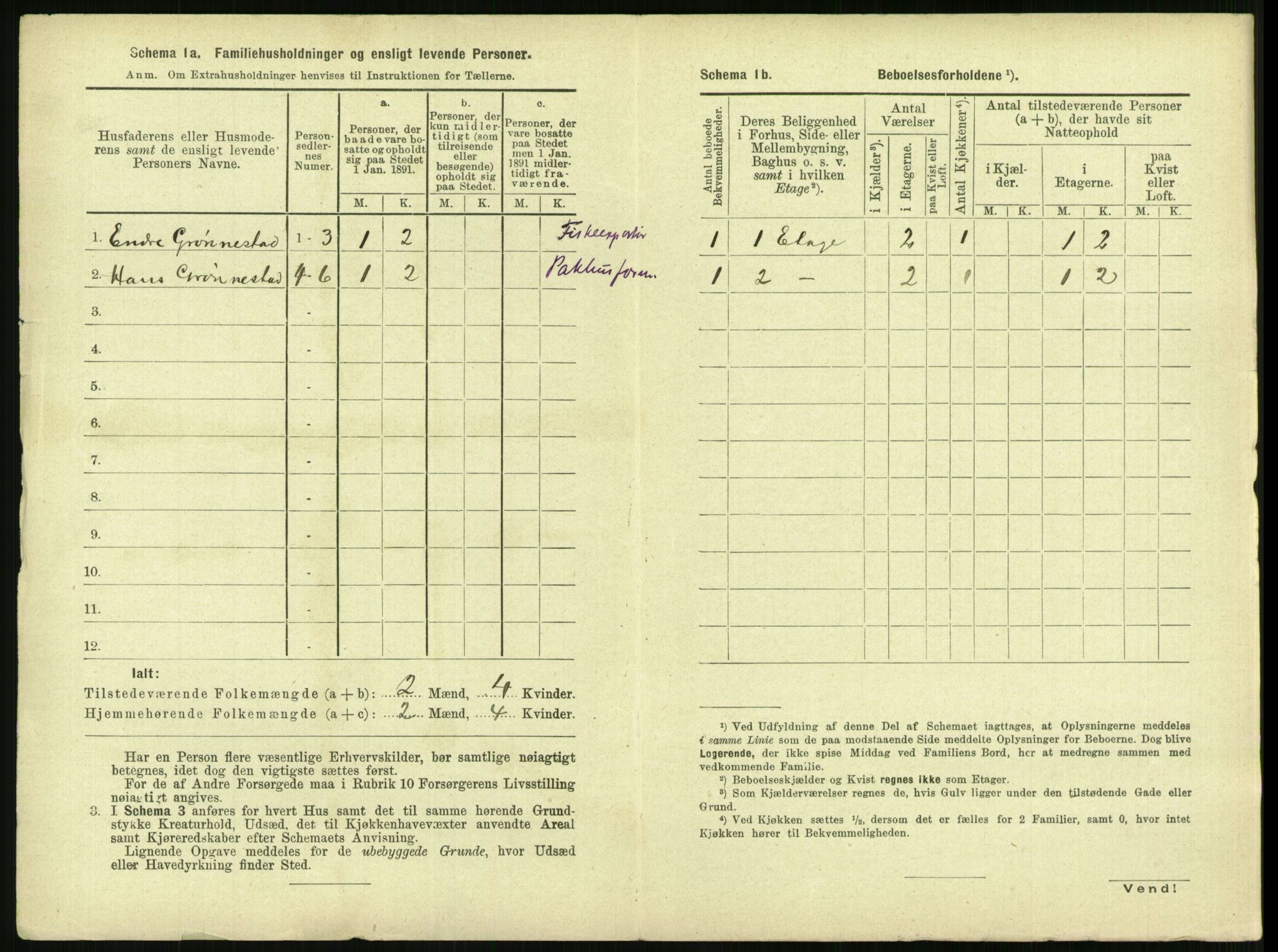 RA, 1891 census for 1103 Stavanger, 1891, p. 2990