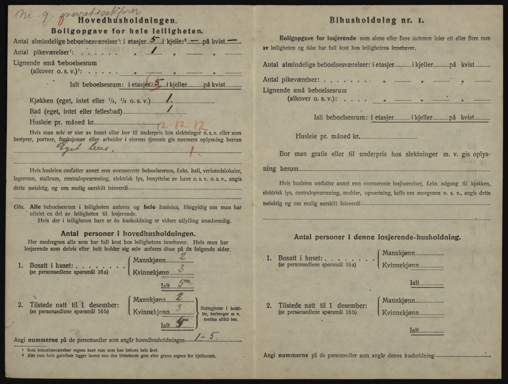 SATØ, 1920 census for Vadsø, 1920, p. 1045