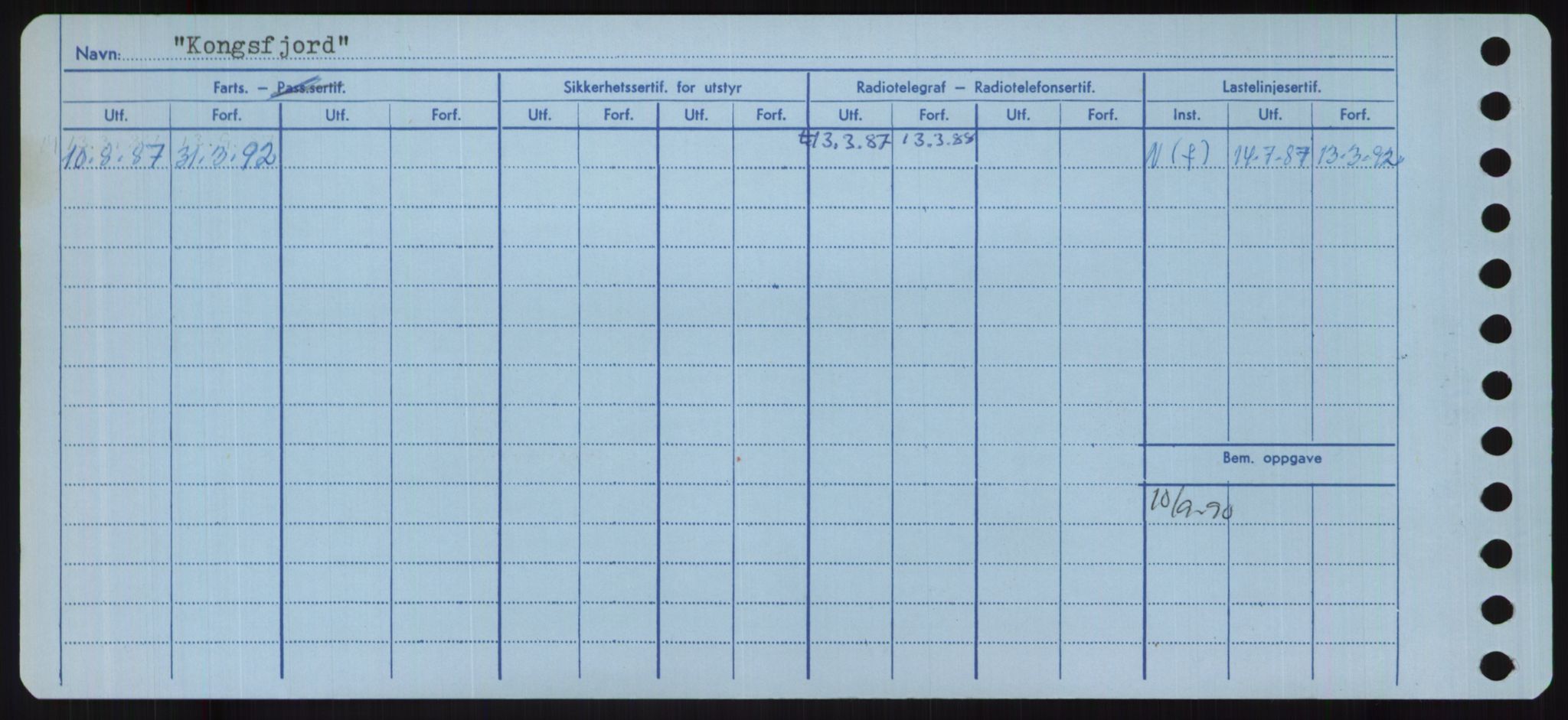 Sjøfartsdirektoratet med forløpere, Skipsmålingen, AV/RA-S-1627/H/Ha/L0003/0002: Fartøy, Hilm-Mar / Fartøy, Kom-Mar, p. 16