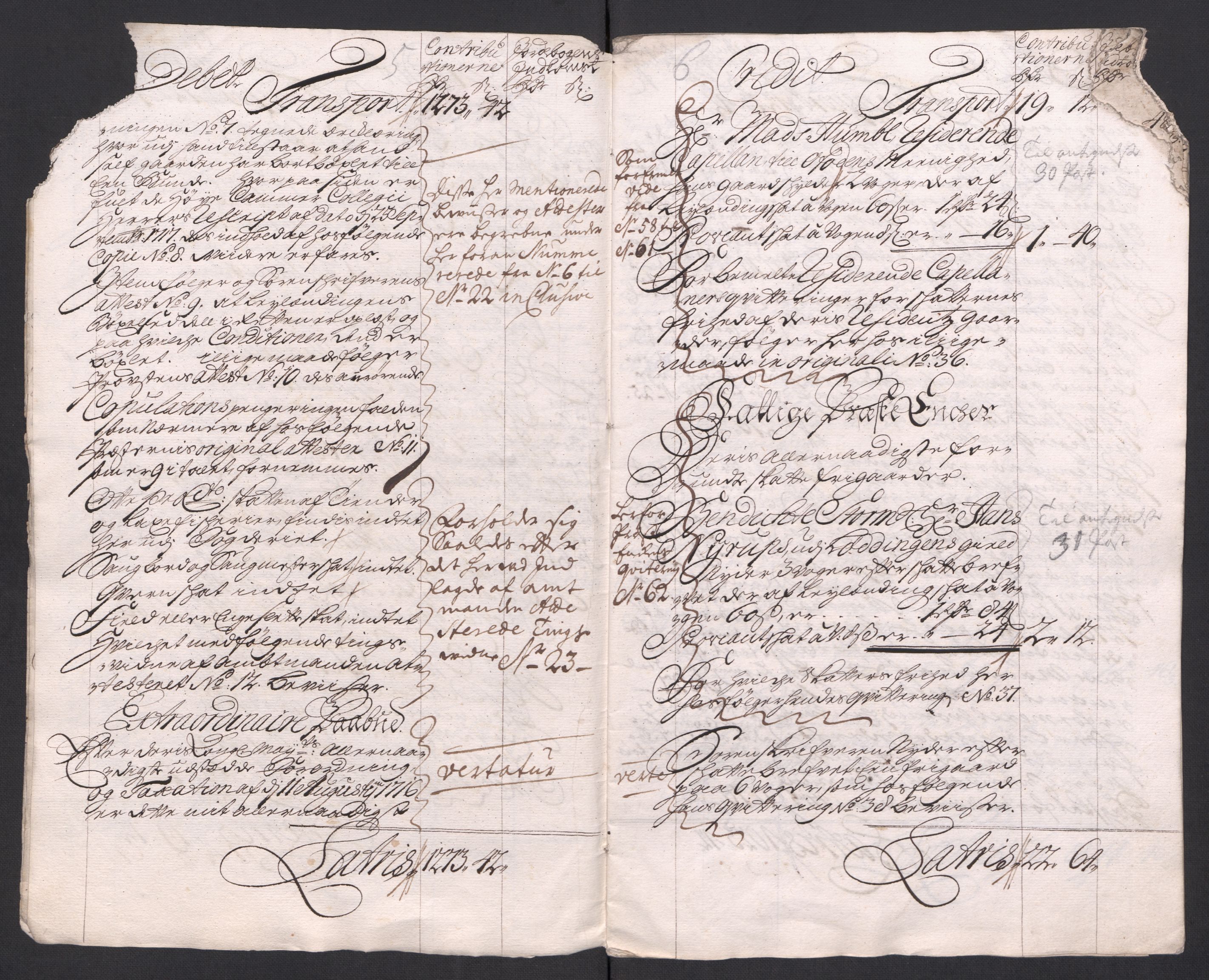 Rentekammeret inntil 1814, Reviderte regnskaper, Fogderegnskap, AV/RA-EA-4092/R66/L4587: Fogderegnskap Salten, 1717, p. 9