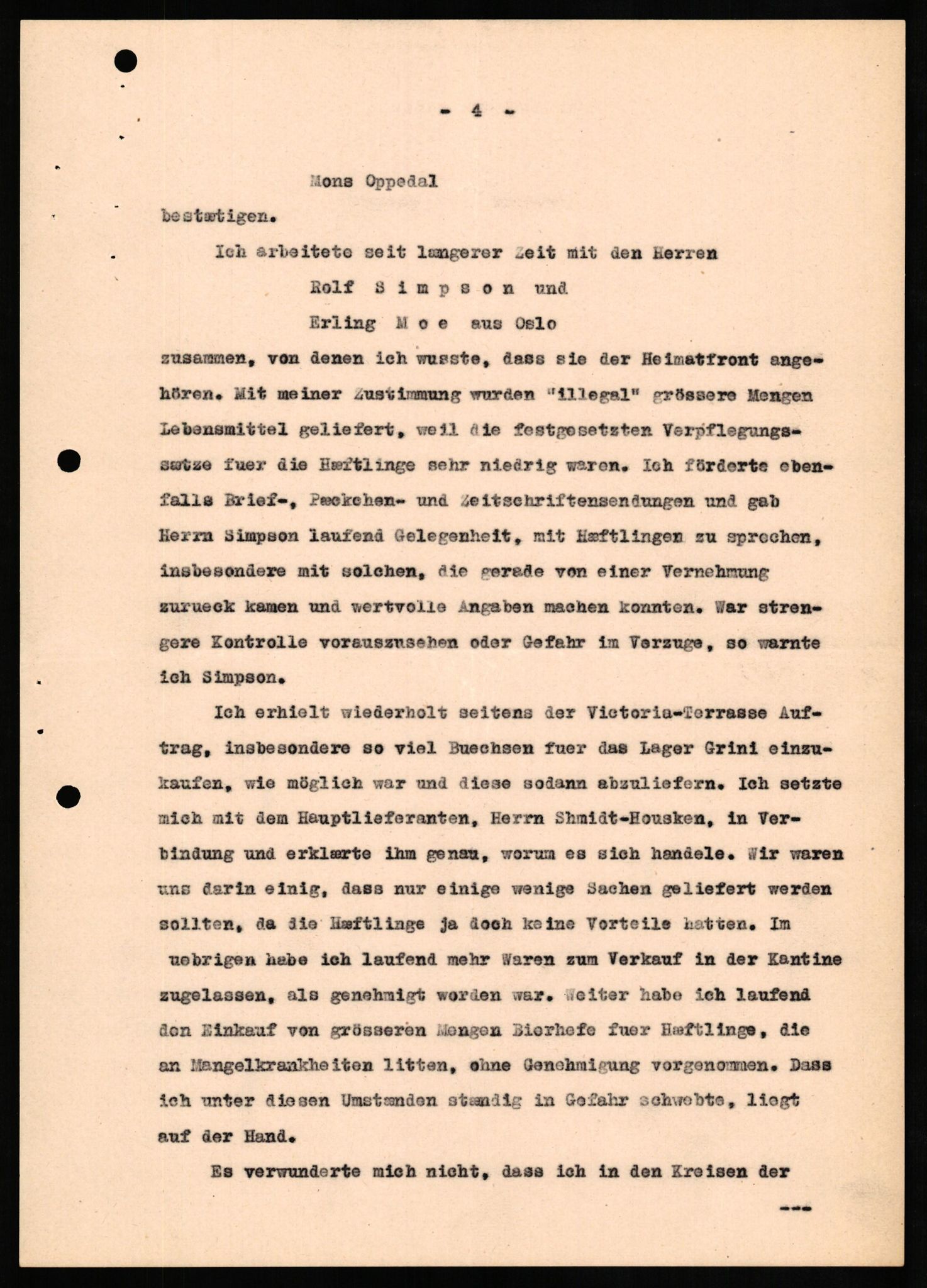 Forsvaret, Forsvarets overkommando II, AV/RA-RAFA-3915/D/Db/L0020: CI Questionaires. Tyske okkupasjonsstyrker i Norge. Tyskere., 1945-1946, p. 402