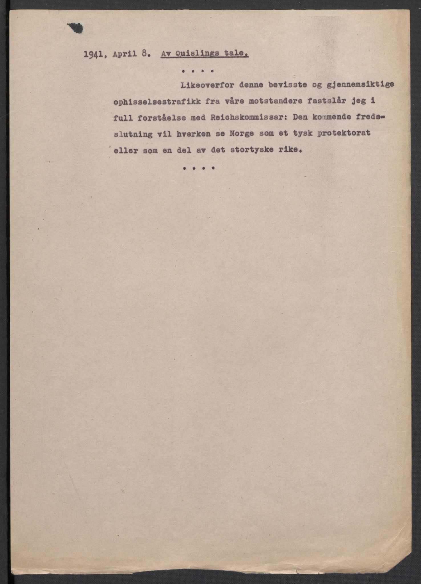 Landssvikarkivet, Oslo politikammer, AV/RA-S-3138-01/D/Da/L0003: Dnr. 29, 1945, p. 1134