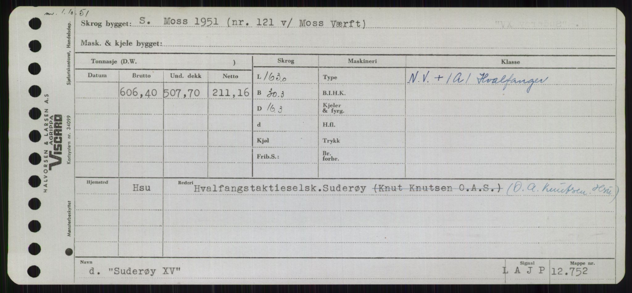 Sjøfartsdirektoratet med forløpere, Skipsmålingen, AV/RA-S-1627/H/Hb/L0004: Fartøy, O-S, p. 489