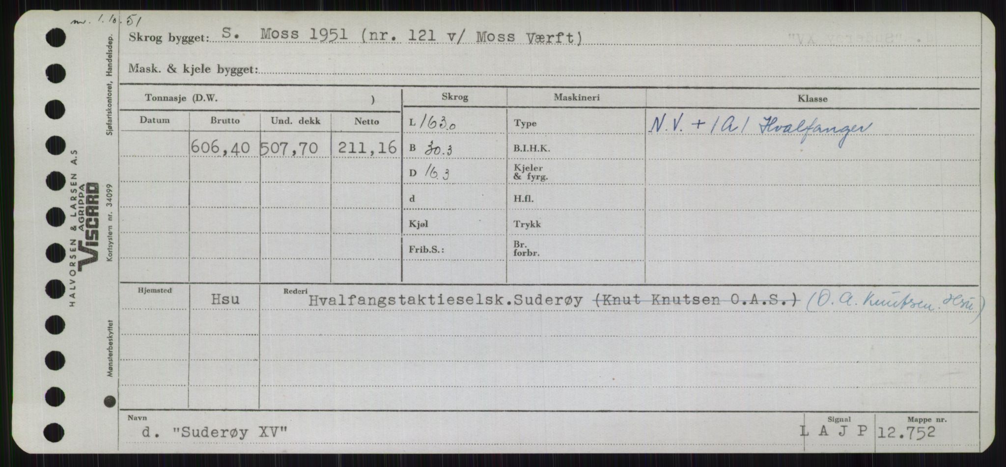 Sjøfartsdirektoratet med forløpere, Skipsmålingen, AV/RA-S-1627/H/Hb/L0004: Fartøy, O-S, p. 489