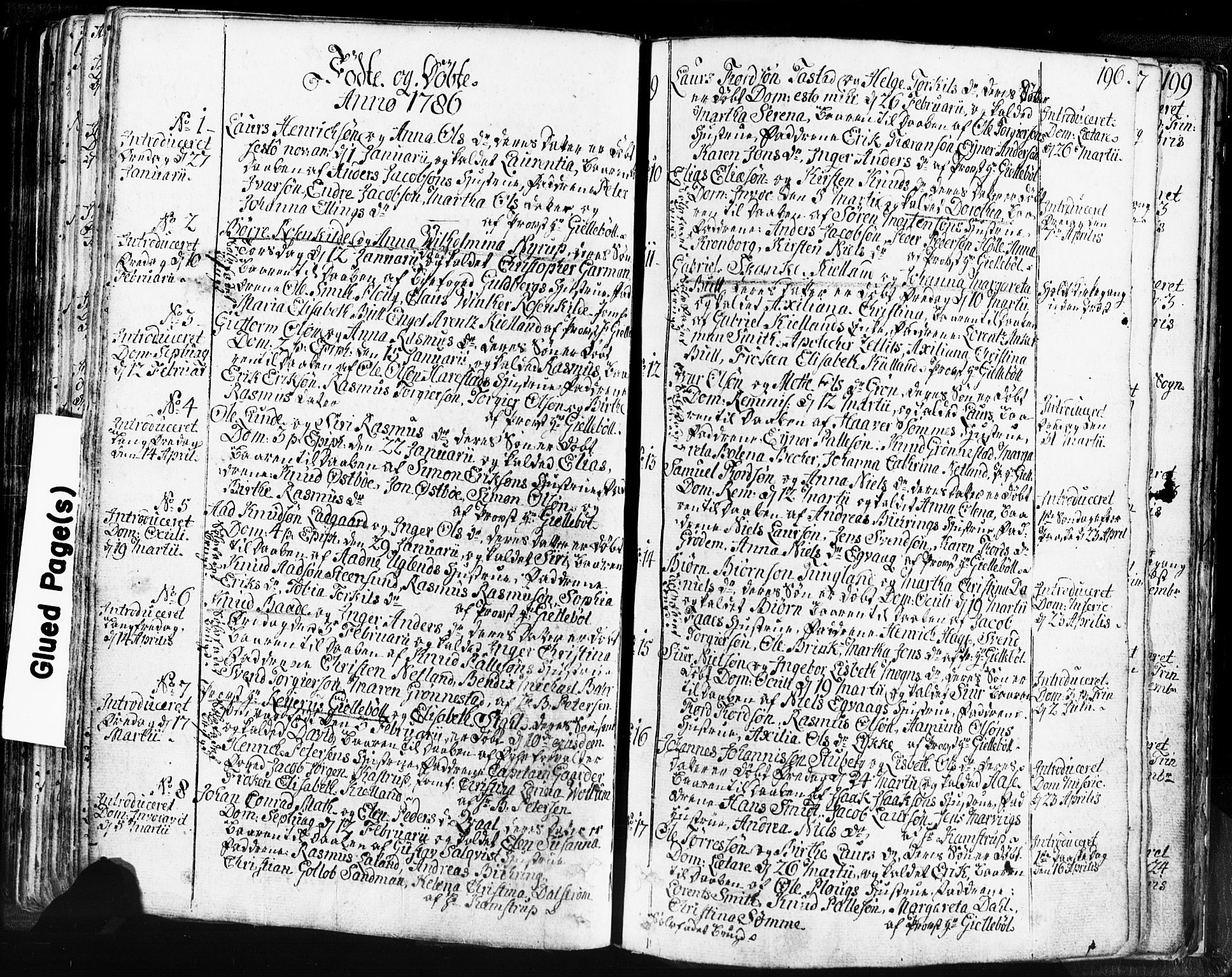 Domkirken sokneprestkontor, SAST/A-101812/001/30/30BB/L0004: Parish register (copy) no. B 4, 1752-1790, p. 196