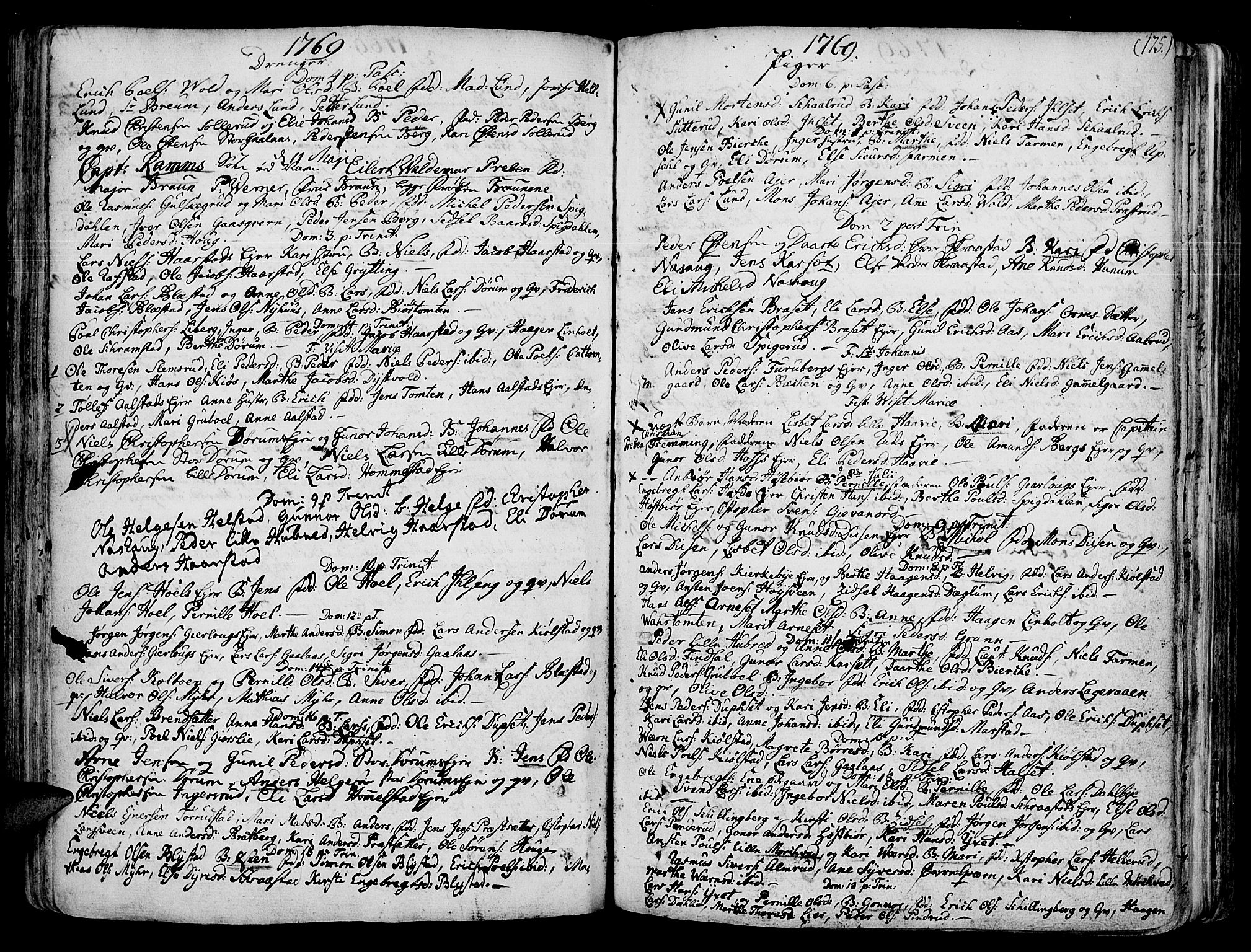 Vang prestekontor, Hedmark, AV/SAH-PREST-008/H/Ha/Haa/L0003: Parish register (official) no. 3, 1734-1809, p. 175