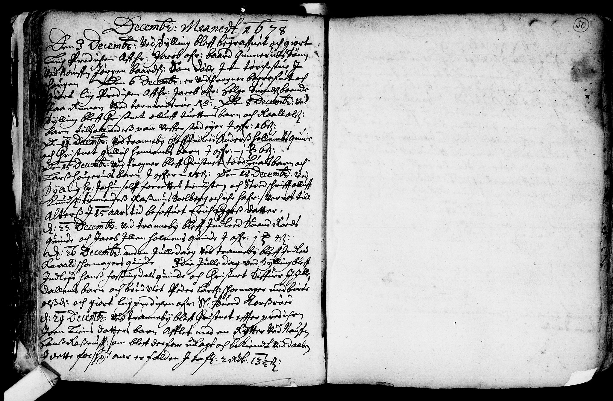 Lier kirkebøker, AV/SAKO-A-230/F/Fa/L0001: Parish register (official) no. I 1, 1672-1701, p. 50