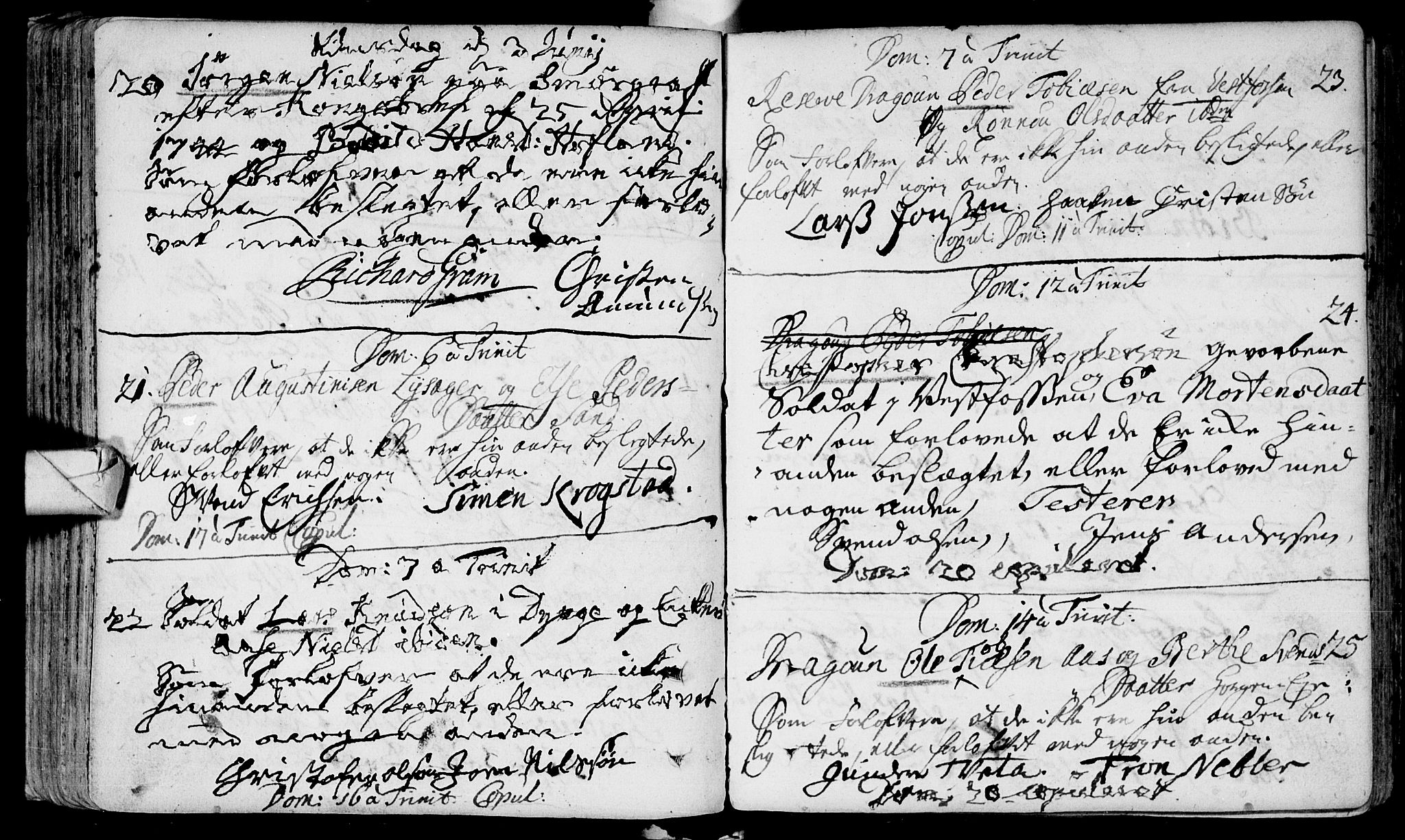 Eiker kirkebøker, AV/SAKO-A-4/F/Fa/L0005: Parish register (official) no. I 5 /1, 1705-1759