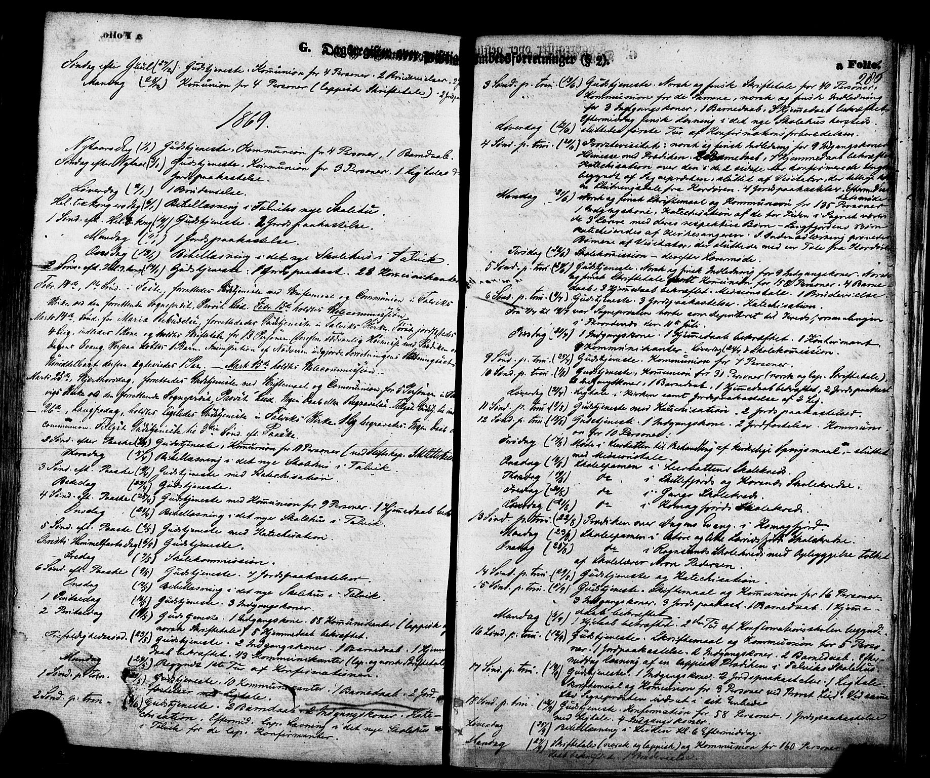 Talvik sokneprestkontor, SATØ/S-1337/H/Ha/L0011kirke: Parish register (official) no. 11, 1864-1877, p. 286