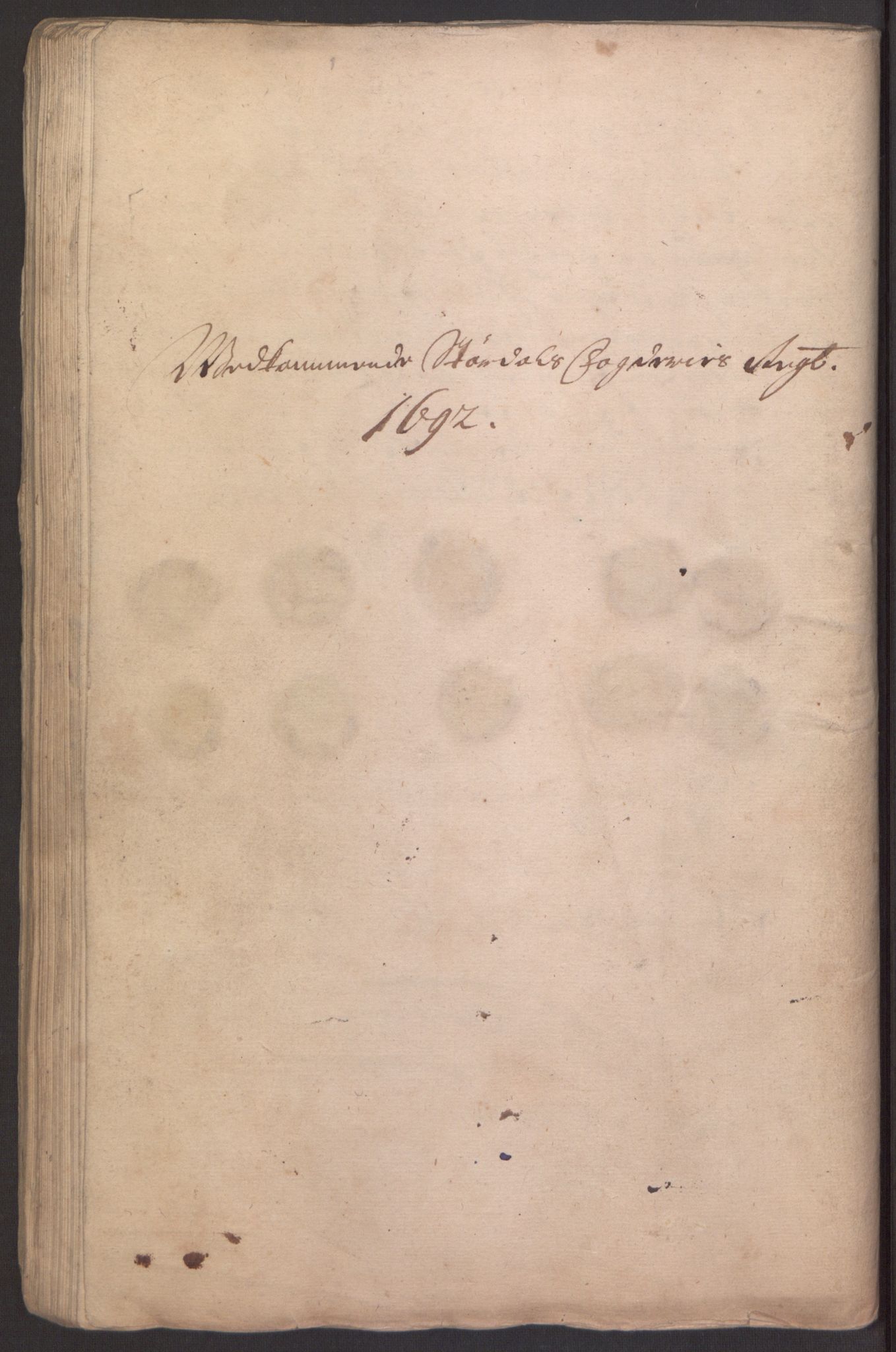 Rentekammeret inntil 1814, Reviderte regnskaper, Fogderegnskap, RA/EA-4092/R62/L4185: Fogderegnskap Stjørdal og Verdal, 1692, p. 83