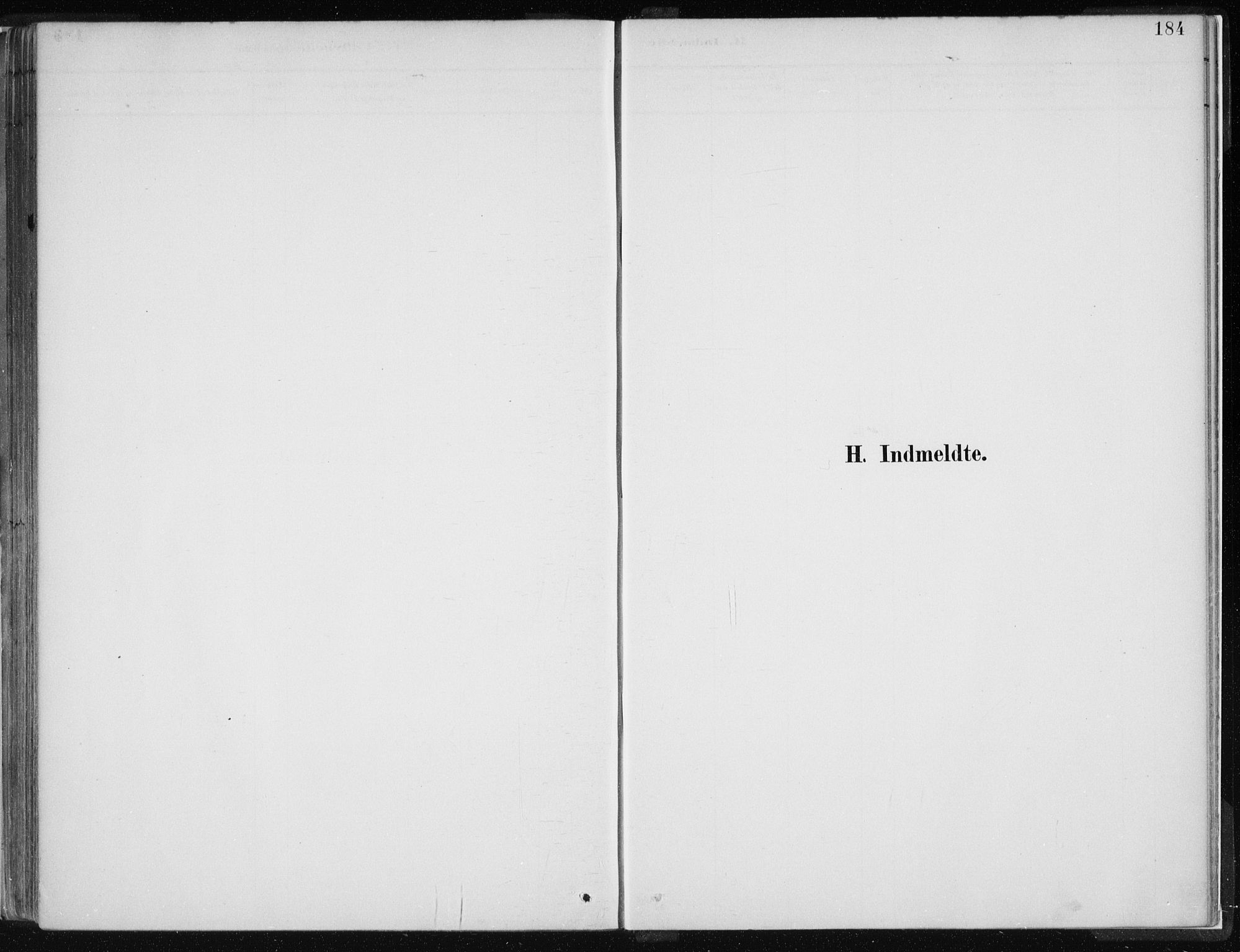 Hamre sokneprestembete, AV/SAB-A-75501/H/Ha/Haa/Haad/L0001: Parish register (official) no. D  1, 1882-1906, p. 184