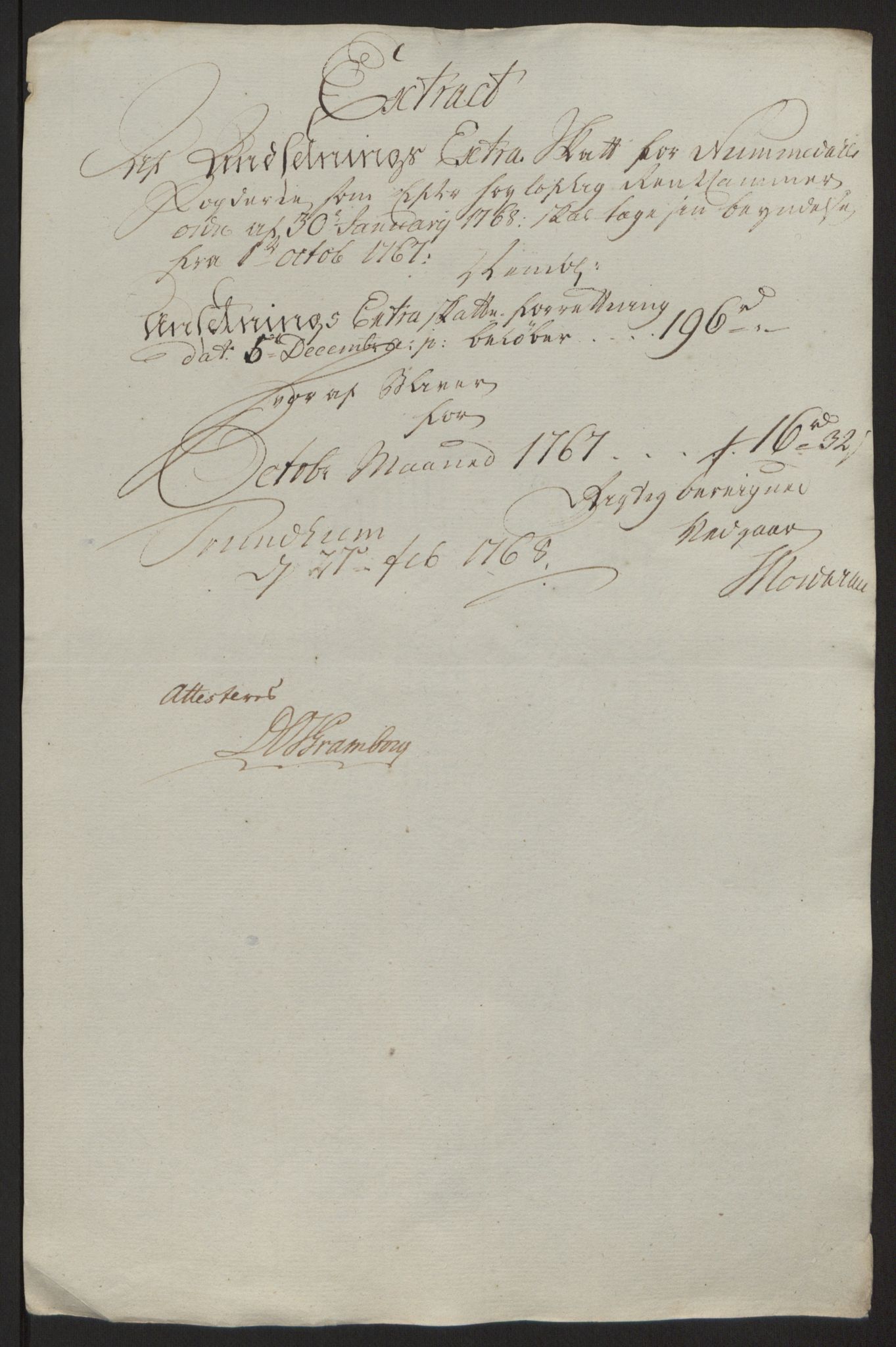Rentekammeret inntil 1814, Reviderte regnskaper, Fogderegnskap, RA/EA-4092/R64/L4502: Ekstraskatten Namdal, 1762-1772, p. 243