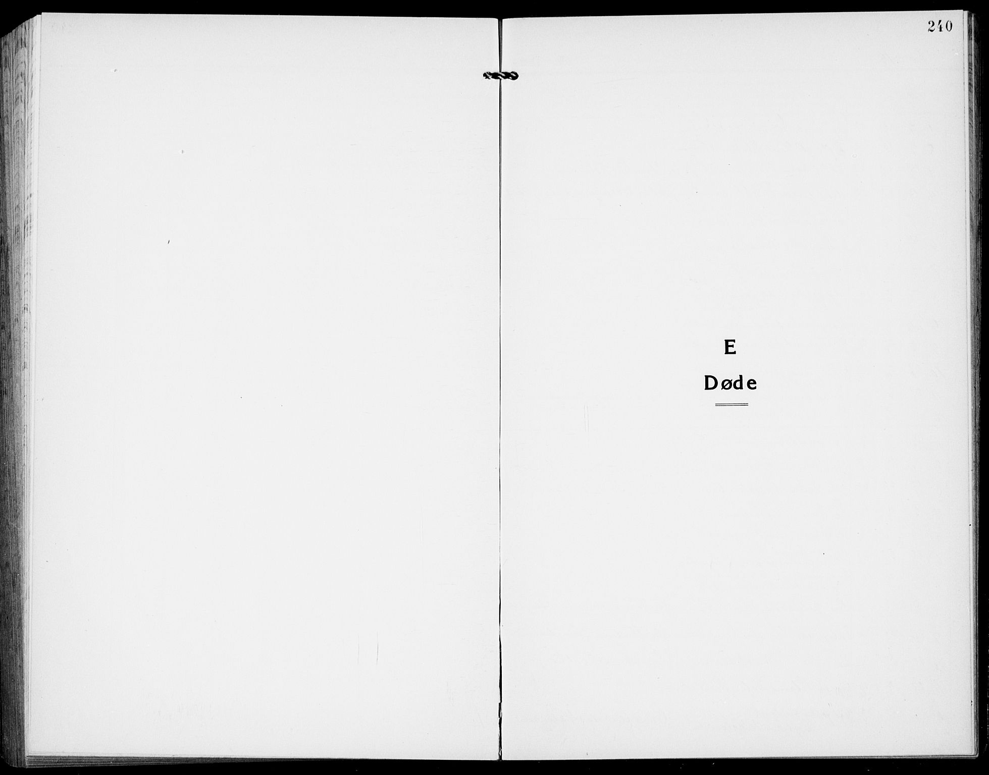 Sande Kirkebøker, SAKO/A-53/G/Ga/L0005: Parish register (copy) no. 5, 1919-1937, p. 240