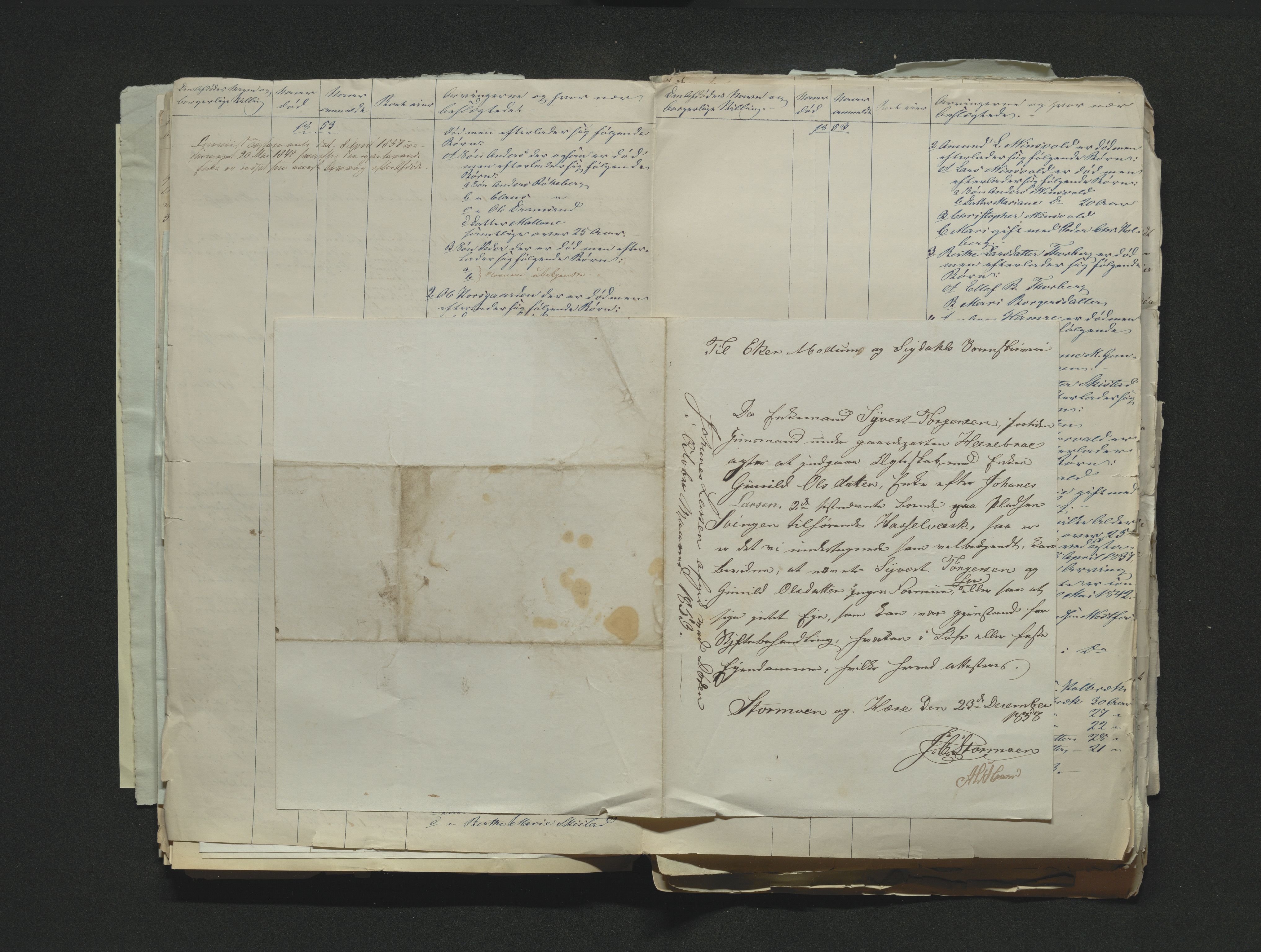 Eiker, Modum og Sigdal sorenskriveri, AV/SAKO-A-123/H/Ha/Hab/L0008: Dødsfallsmeldinger, 1850-1853
