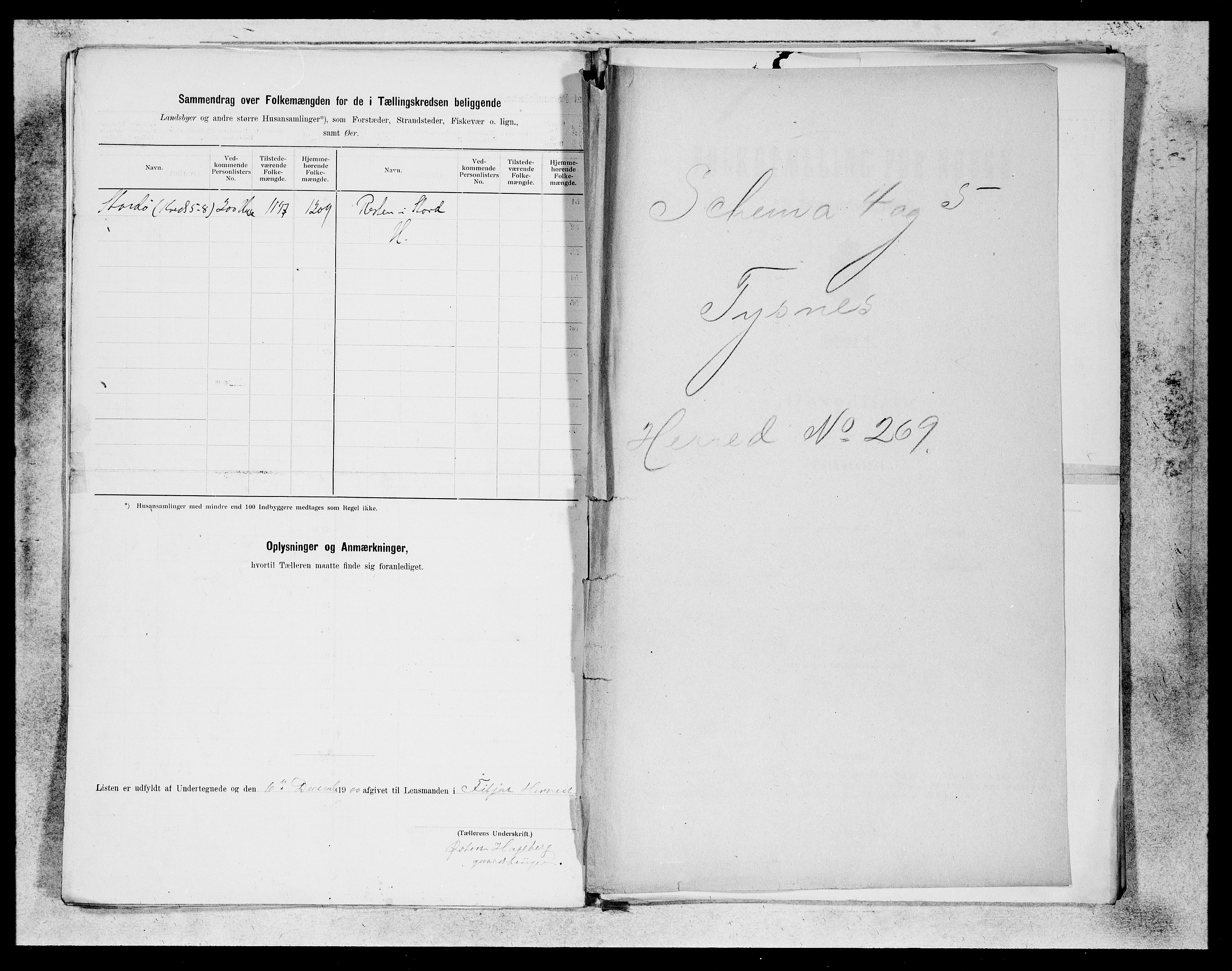 SAB, 1900 census for Fitjar, 1900, p. 17