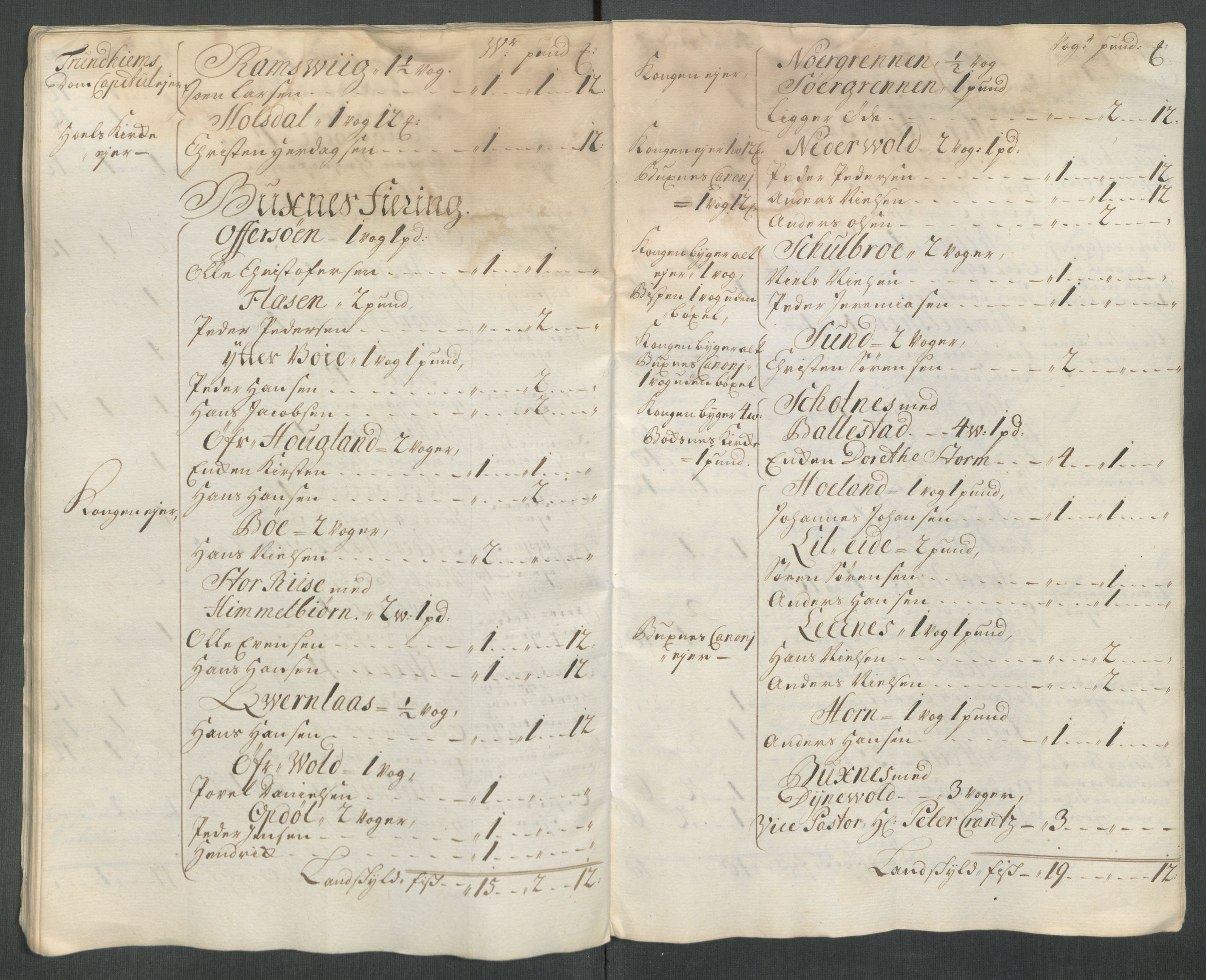 Rentekammeret inntil 1814, Reviderte regnskaper, Fogderegnskap, AV/RA-EA-4092/R67/L4682: Fogderegnskap Vesterålen, Andenes og Lofoten, 1716, p. 57