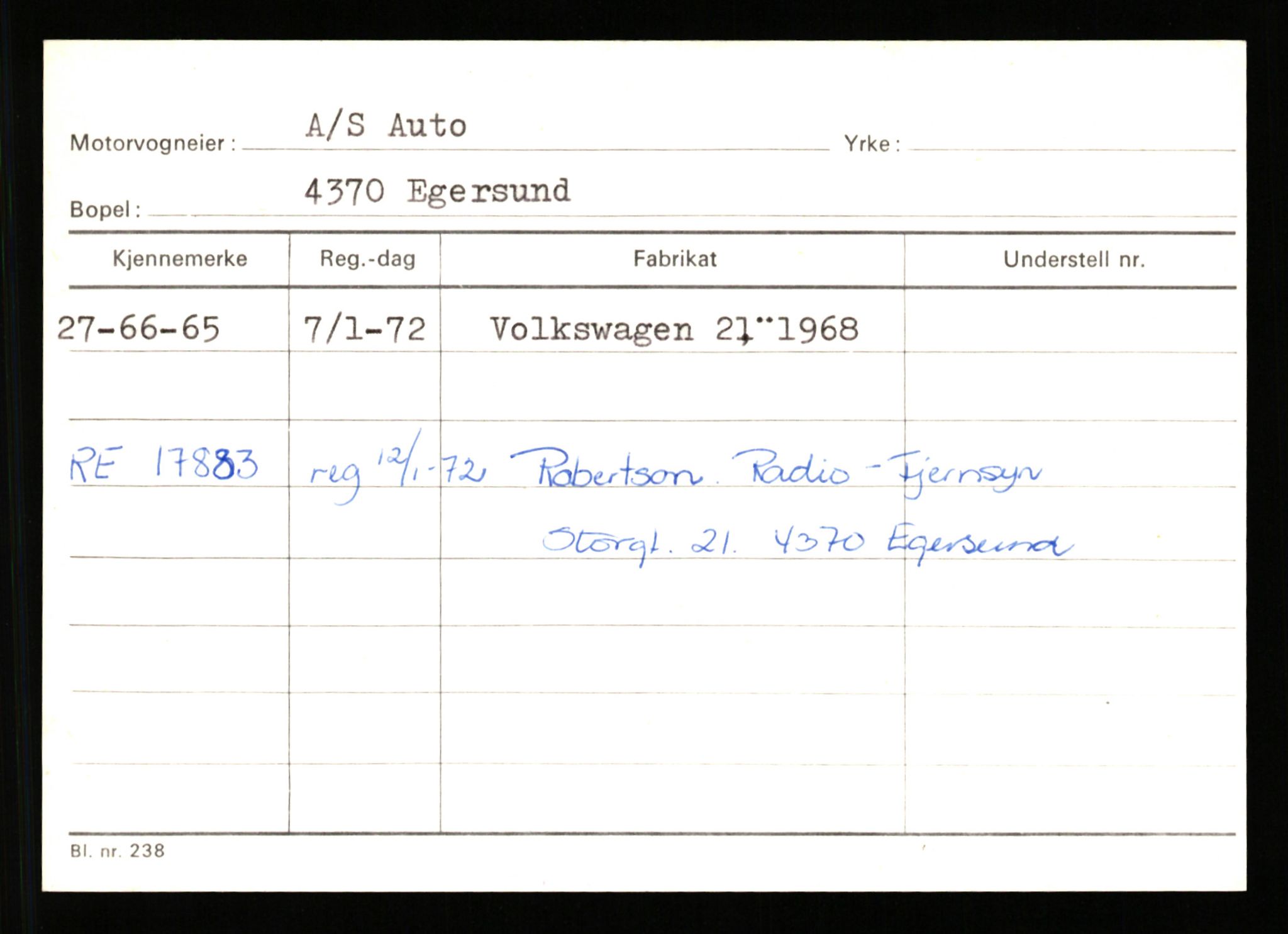 Stavanger trafikkstasjon, AV/SAST-A-101942/0/G/L0011: Registreringsnummer: 240000 - 363477, 1930-1971, p. 1085