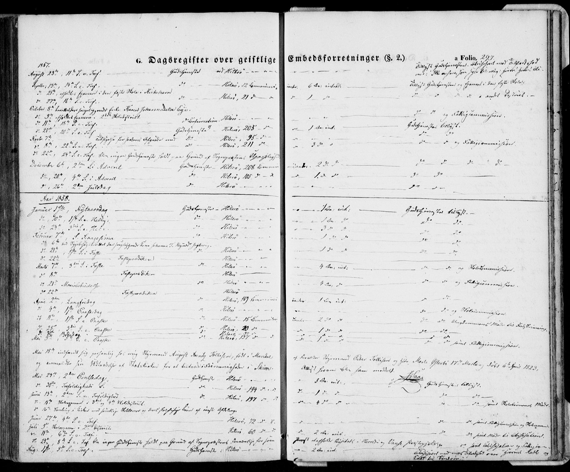 Flekkefjord sokneprestkontor, AV/SAK-1111-0012/F/Fa/Fab/L0004: Parish register (official) no. A 4, 1850-1875, p. 297