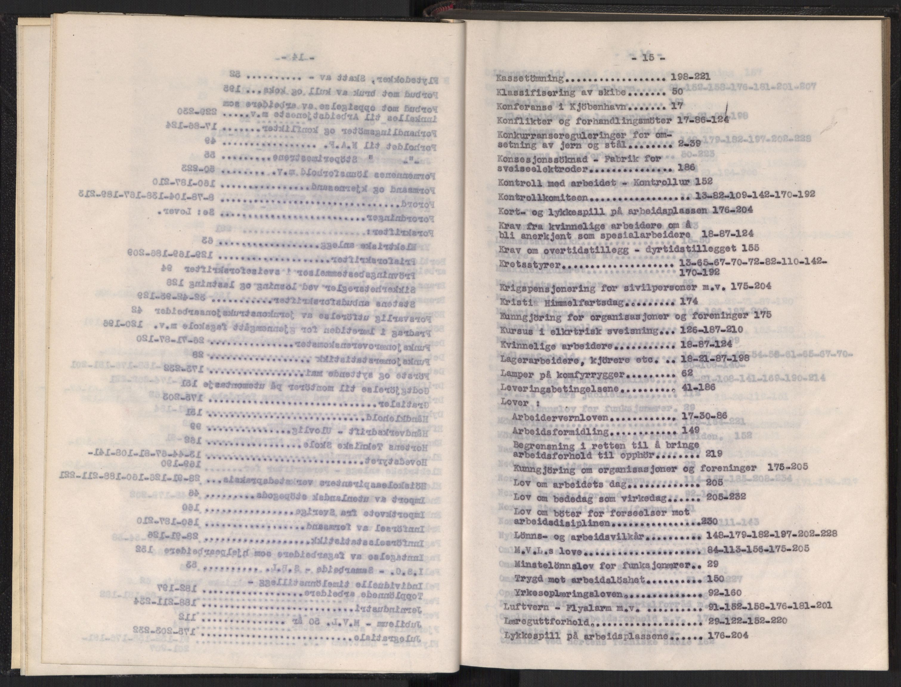 Teknologibedriftenes Landsforening TBL, RA/PA-1700/A/Ad/L0006: Årsberetning med register, 1937-1943