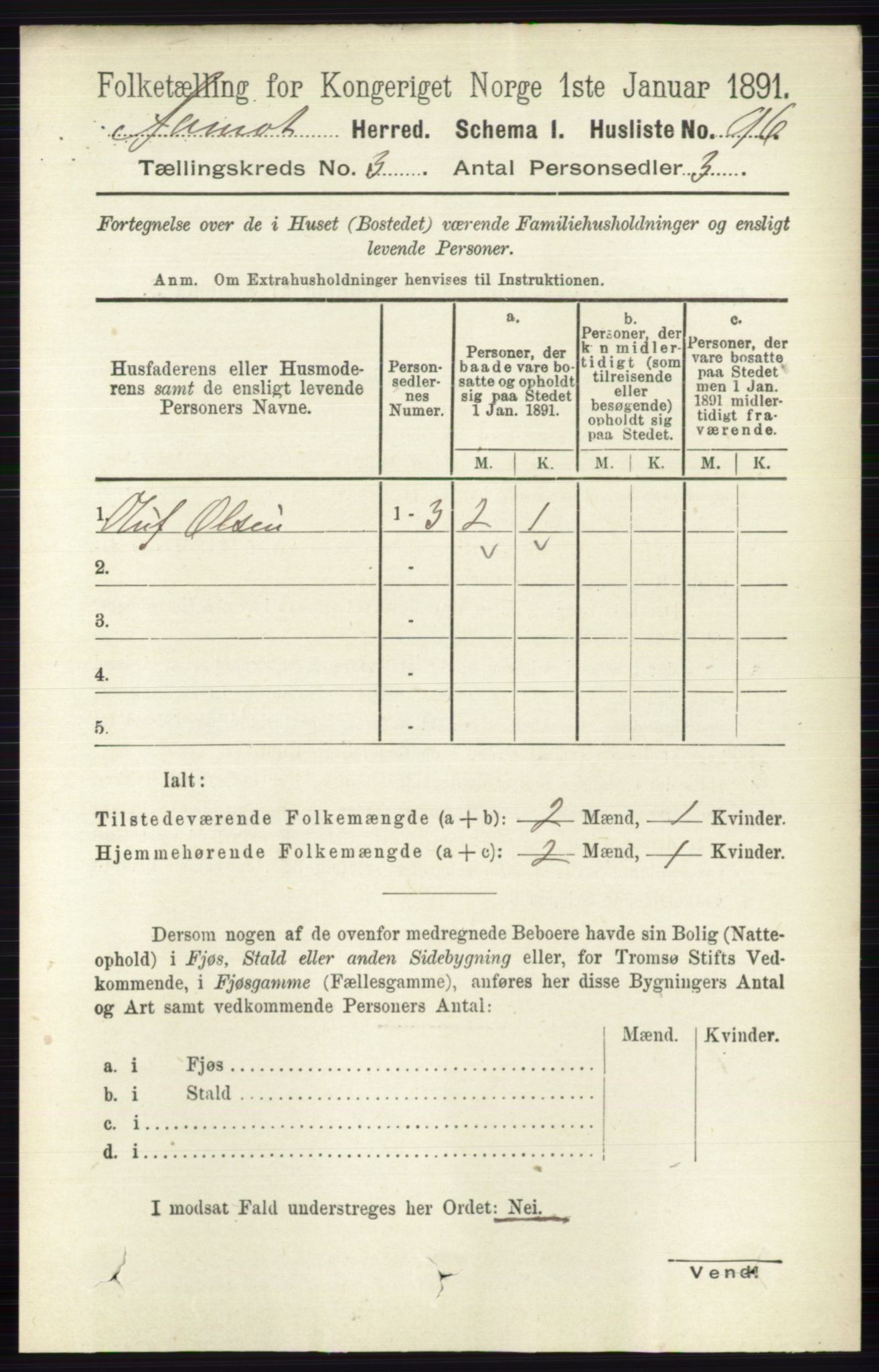 RA, 1891 census for 0429 Åmot, 1891, p. 1481