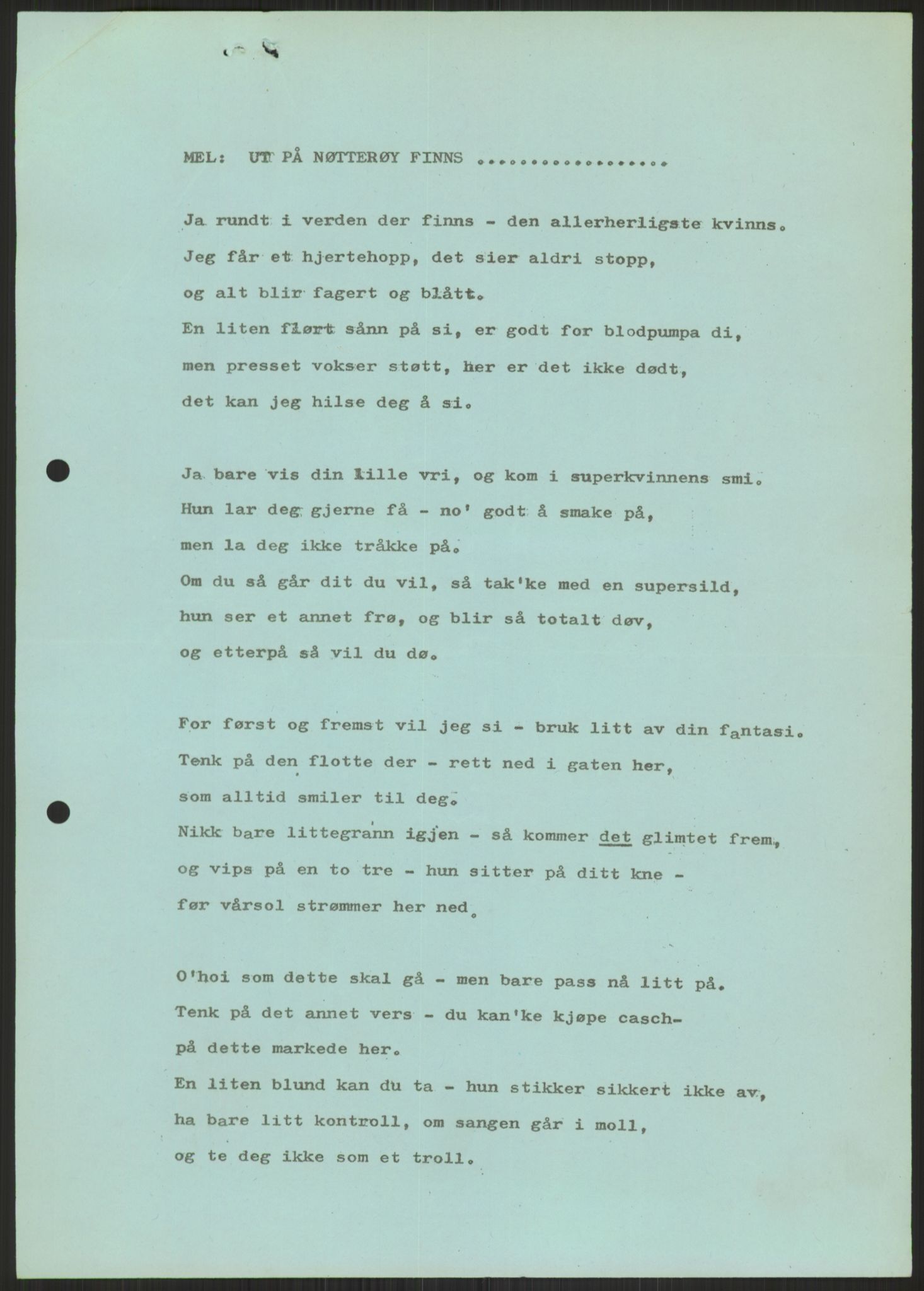 Det Norske Forbundet av 1948/Landsforeningen for Lesbisk og Homofil Frigjøring, AV/RA-PA-1216/D/Df/L0001: Kultur, 1961-1991, p. 973