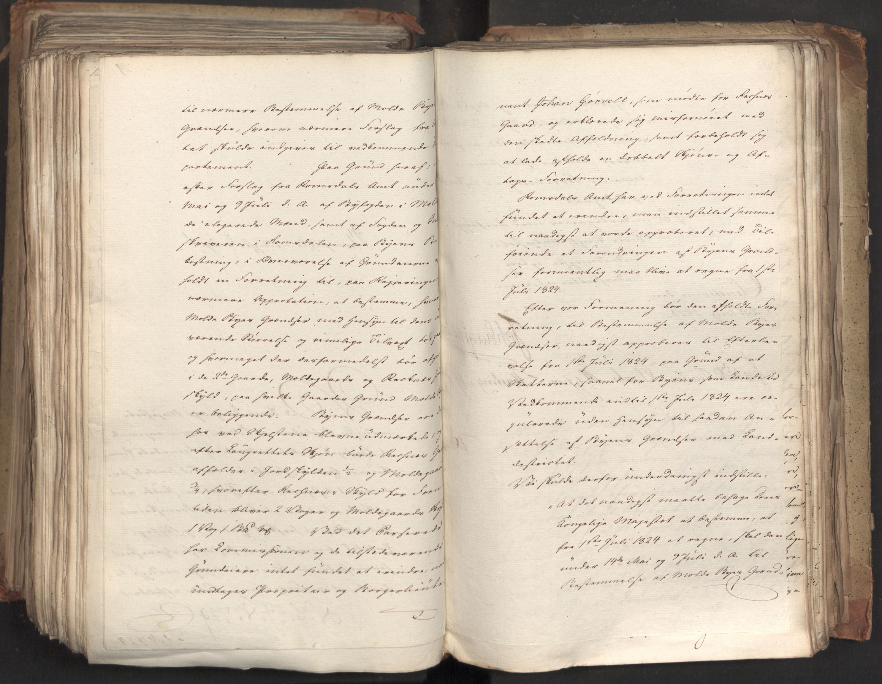 Statsrådsavdelingen i Stockholm, AV/RA-S-1003/D/Da/L0035: Regjeringsinnstillinger nr. 541-840, 1823, p. 512