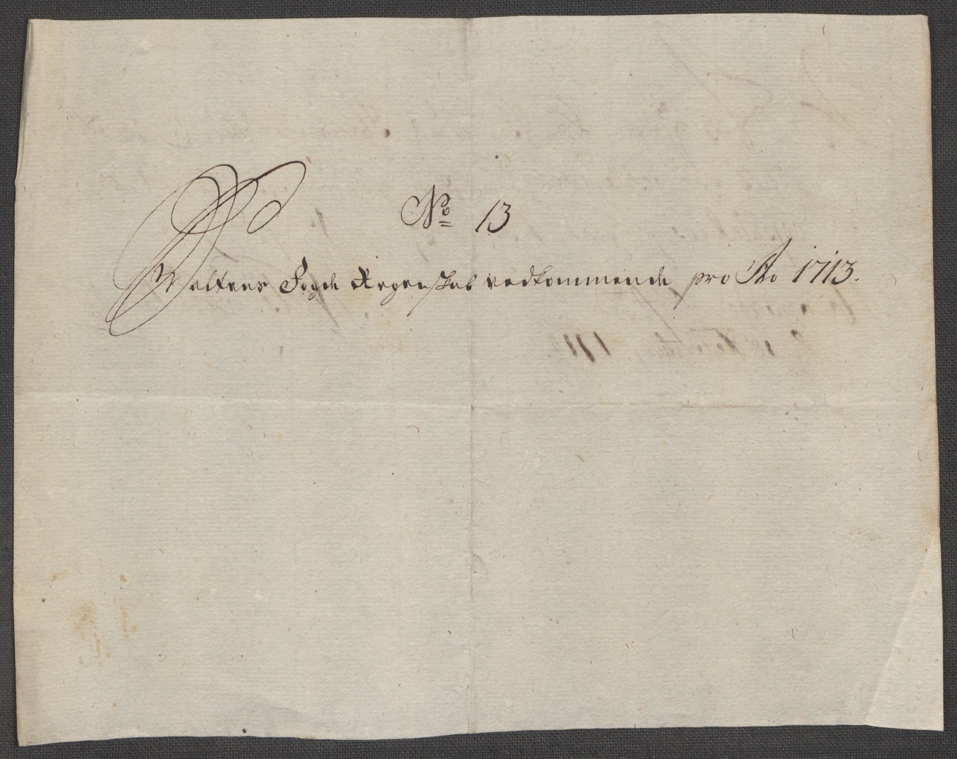 Rentekammeret inntil 1814, Reviderte regnskaper, Fogderegnskap, AV/RA-EA-4092/R66/L4583: Fogderegnskap Salten, 1713, p. 108