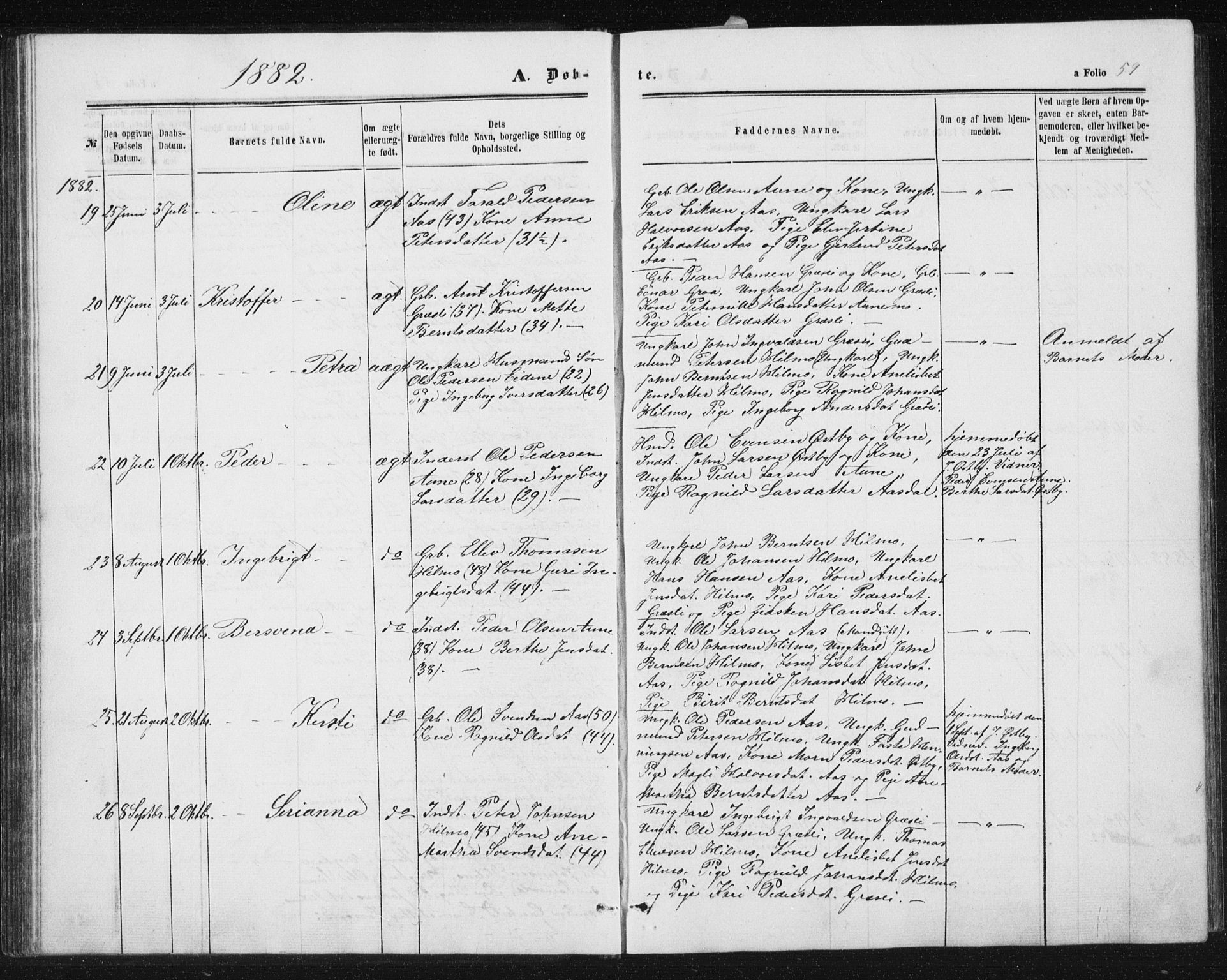 Ministerialprotokoller, klokkerbøker og fødselsregistre - Sør-Trøndelag, AV/SAT-A-1456/698/L1166: Parish register (copy) no. 698C03, 1861-1887, p. 59