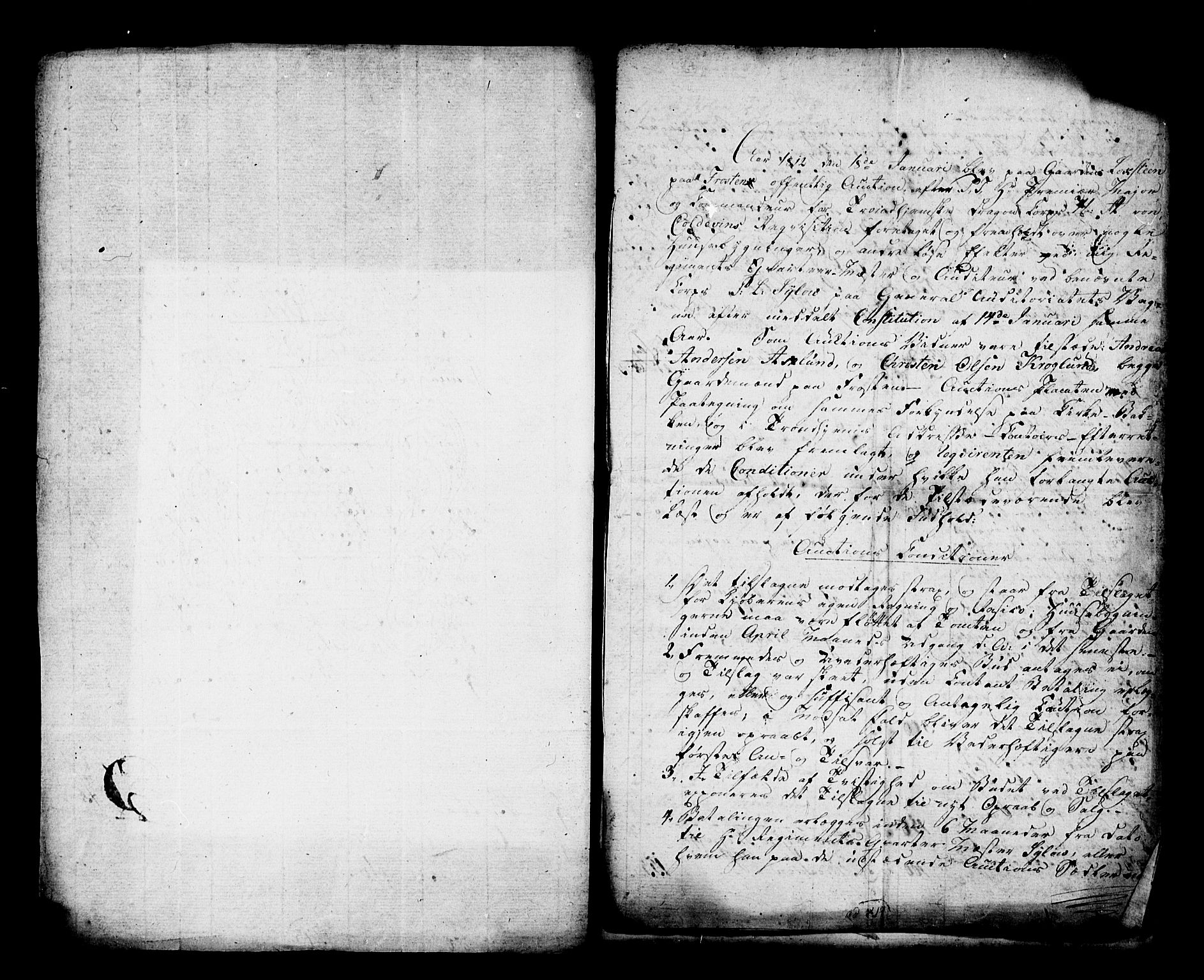 Forsvaret, Generalauditøren, AV/RA-RAFA-1772/F/Fj/Fja/L0006: --, 1733-1823, p. 106