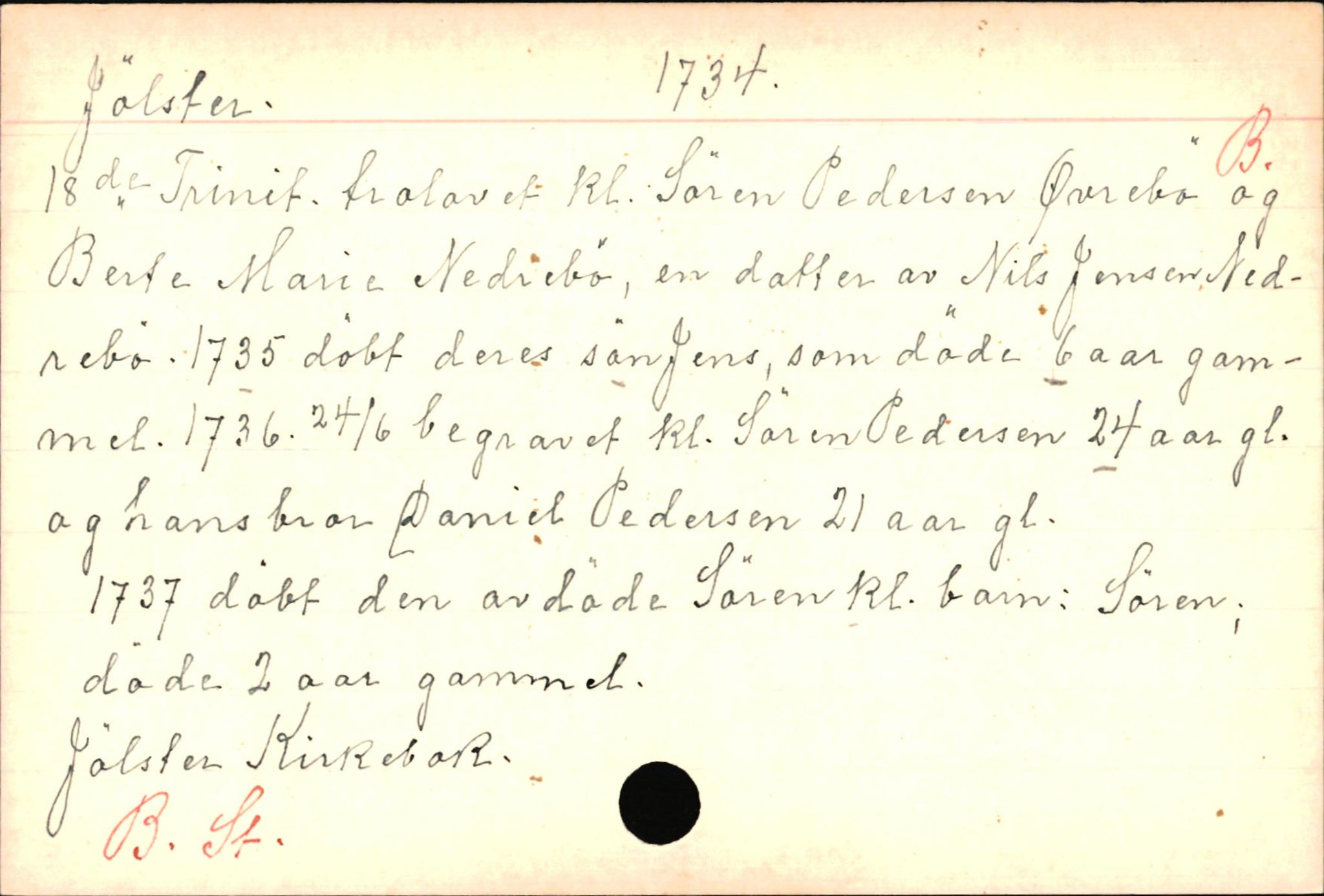 Haugen, Johannes - lærer, AV/SAB-SAB/PA-0036/01/L0001: Om klokkere og lærere, 1521-1904, p. 6817