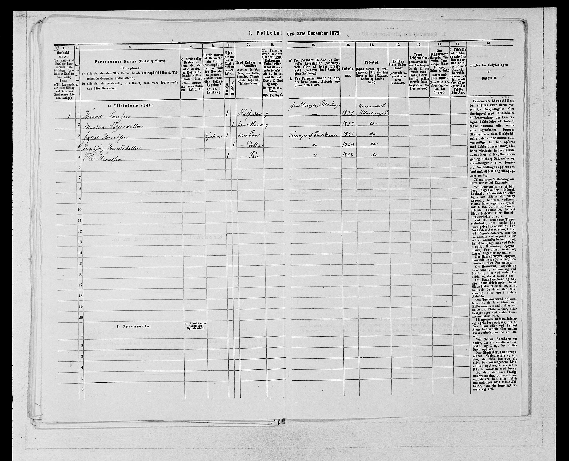 SAB, 1875 census for 1230P Ullensvang, 1875, p. 1459