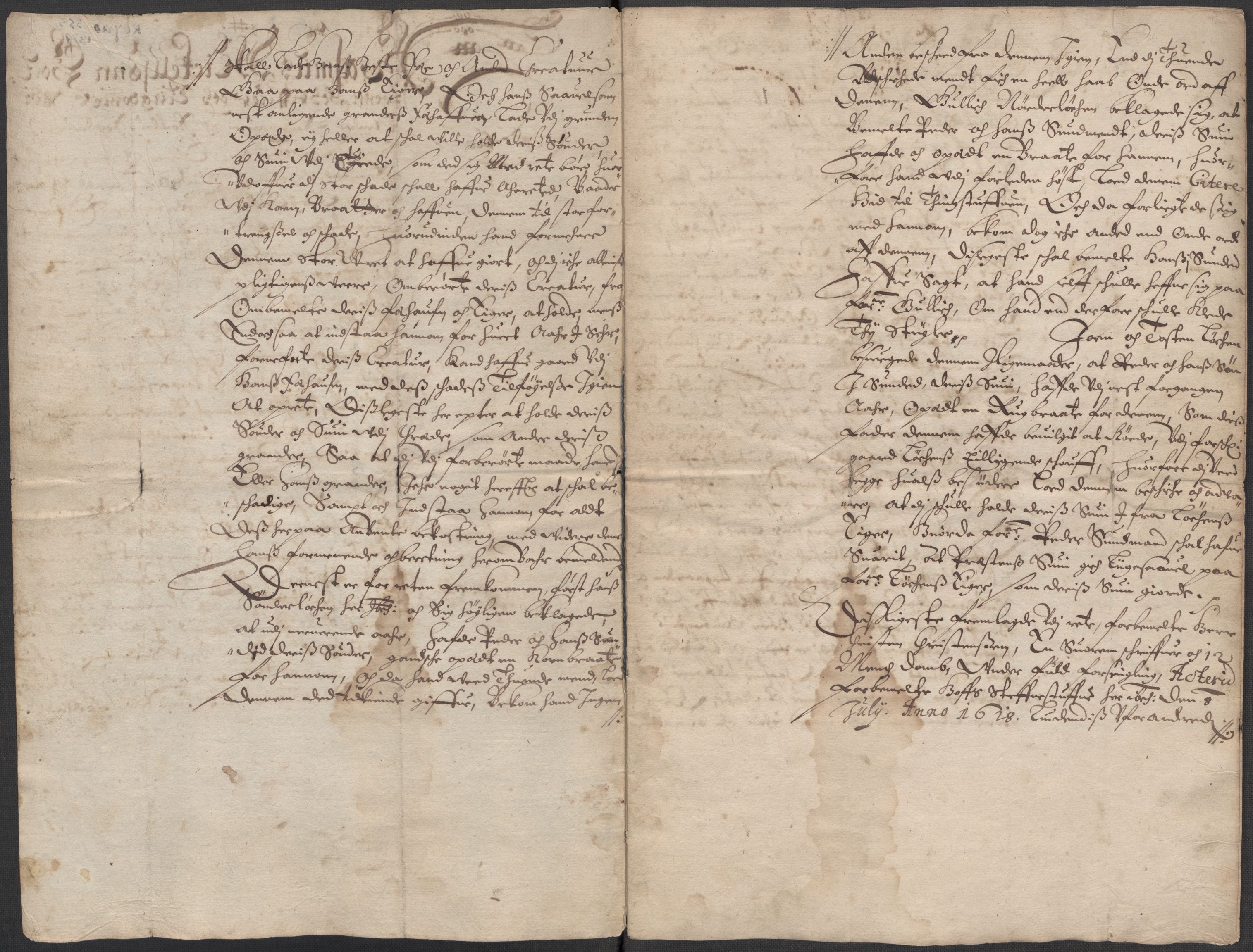 Riksarkivets diplomsamling, AV/RA-EA-5965/F15/L0009: Prestearkiv - Akershus, 1620-1738, p. 101