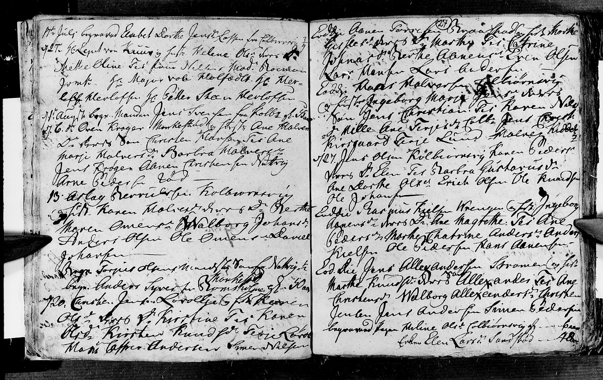 Øyestad sokneprestkontor, SAK/1111-0049/F/Fb/L0002: Parish register (copy) no. B 2, 1795-1807, p. 27