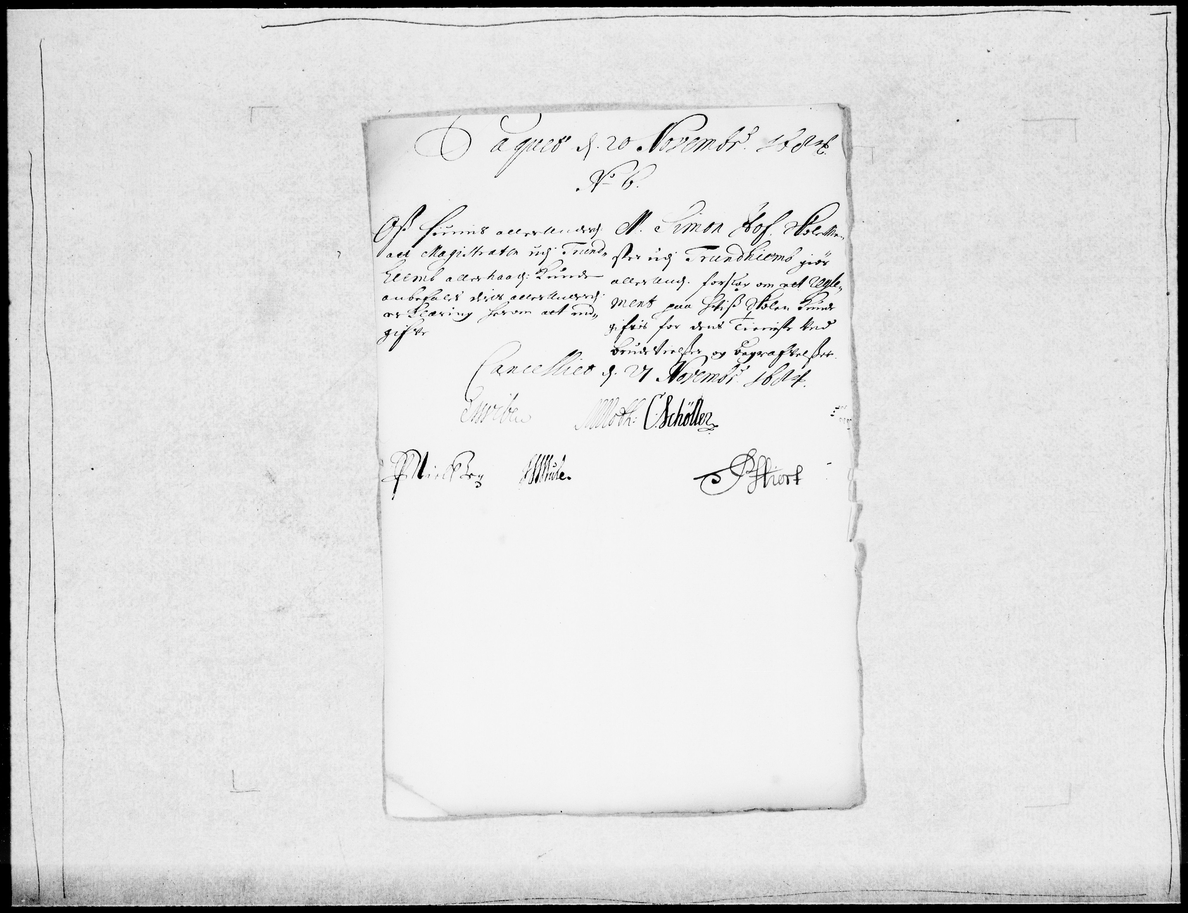 Danske Kanselli 1572-1799, AV/RA-EA-3023/F/Fc/Fcc/Fcca/L0037: Norske innlegg 1572-1799, 1684, p. 379