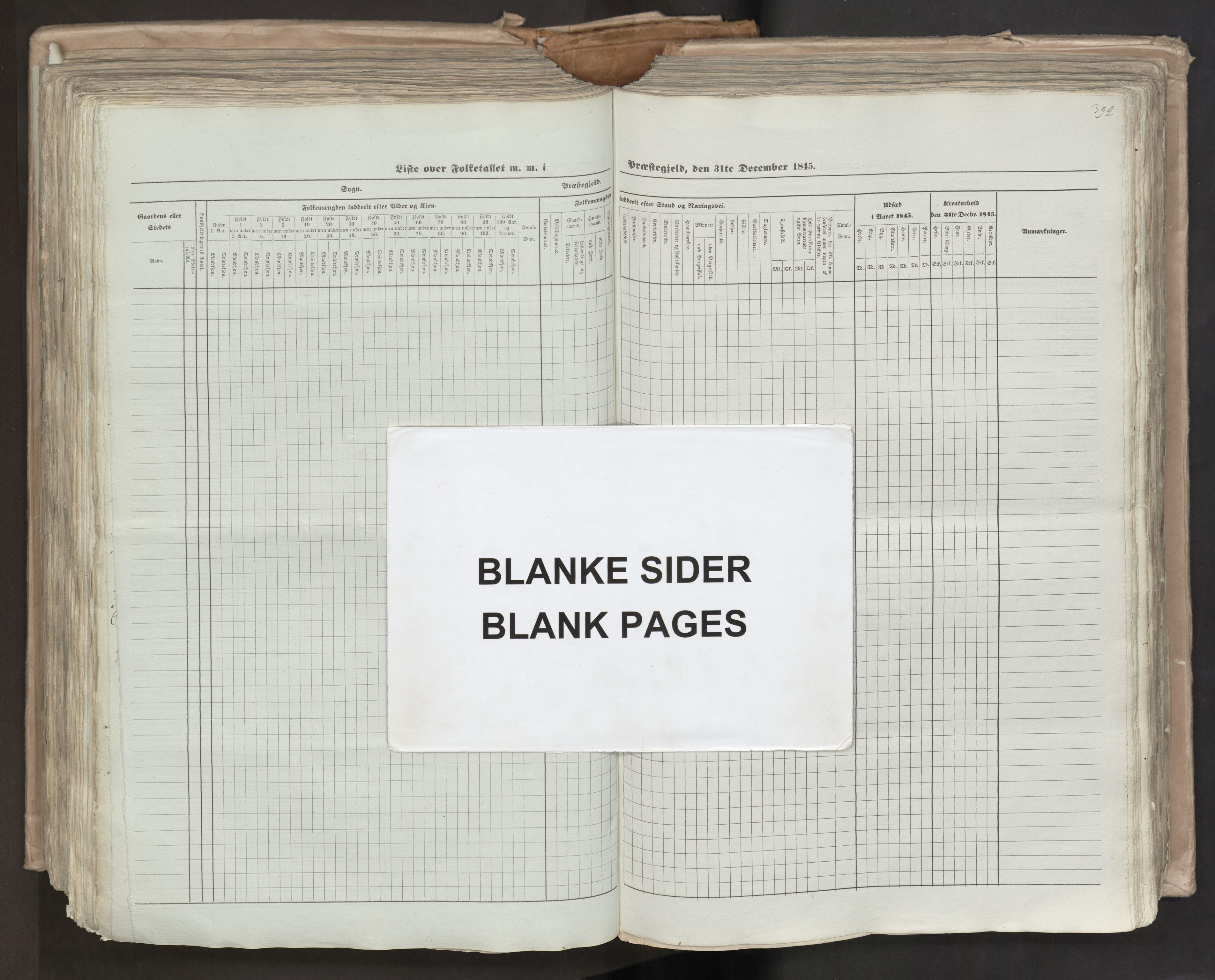 RA, Census 1845, vol. 7: Søndre Bergenhus amt og Nordre Bergenhus amt, 1845, p. 392