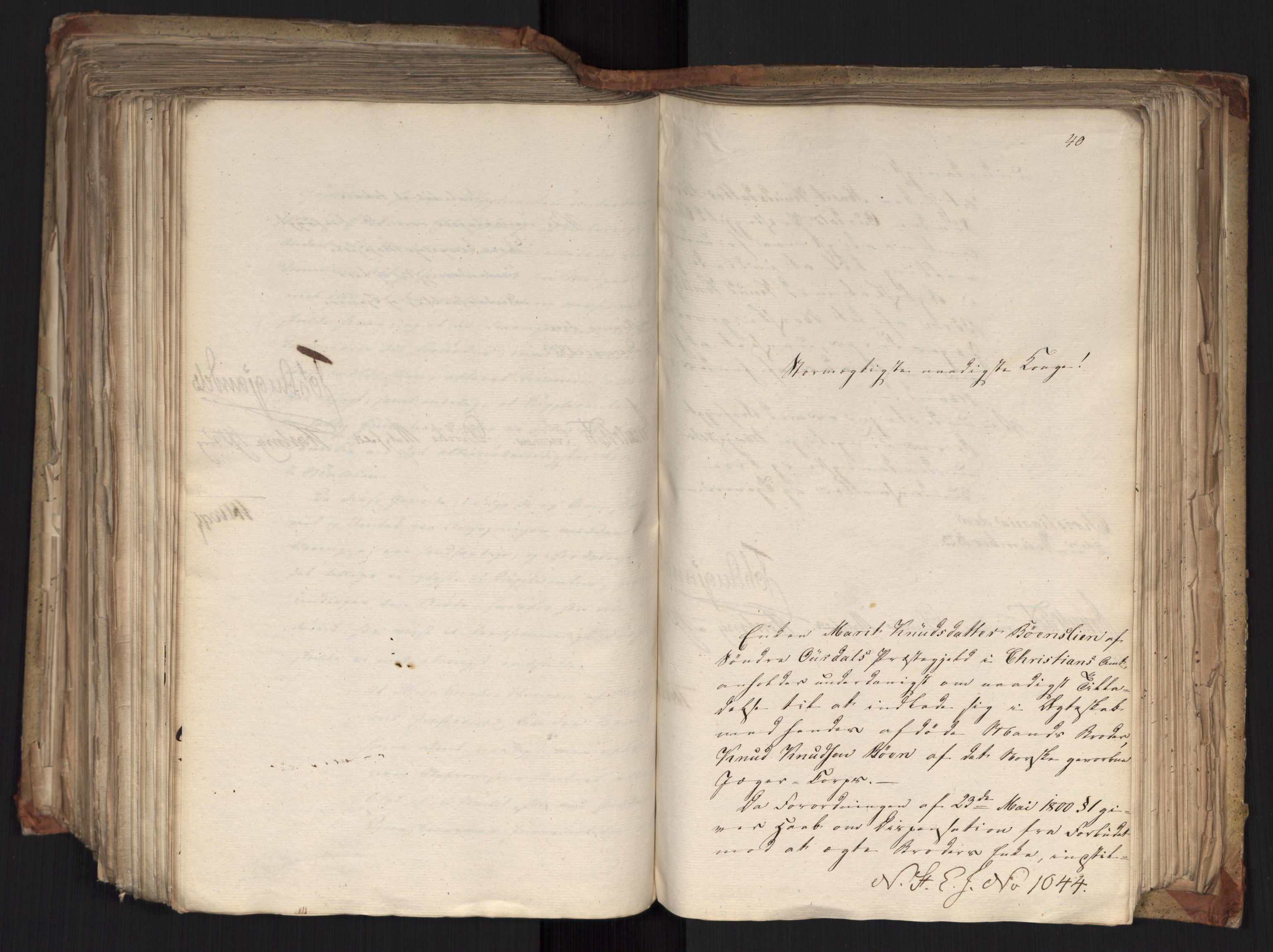 Statsrådsavdelingen i Stockholm, AV/RA-S-1003/D/Da/L0036: Regjeringsinnstillinger nr. 841-1114, 1823, p. 612