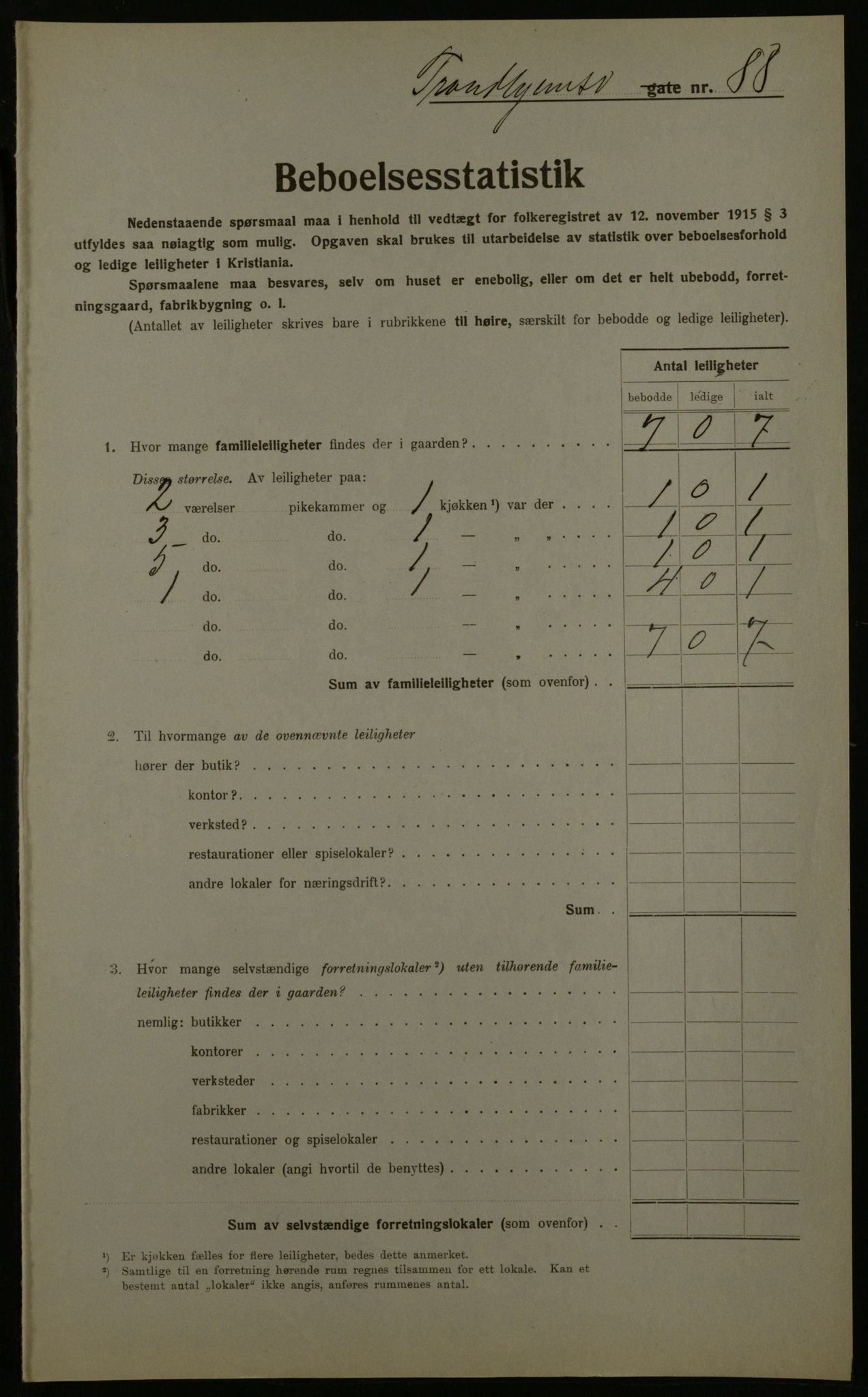 OBA, Municipal Census 1923 for Kristiania, 1923, p. 128962