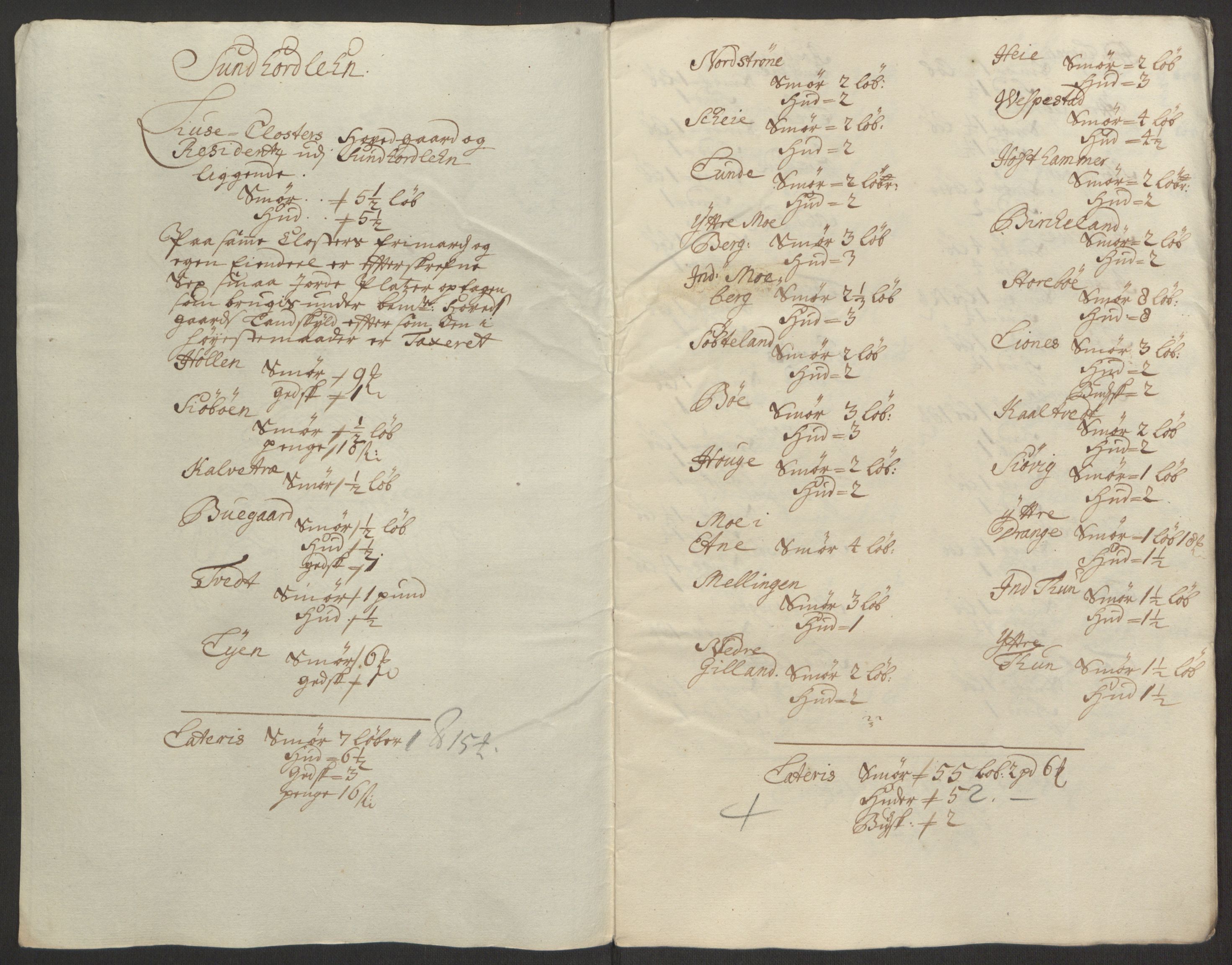 Rentekammeret inntil 1814, Reviderte regnskaper, Fogderegnskap, AV/RA-EA-4092/R50/L3159: Fogderegnskap Lyse kloster, 1691-1709, p. 282